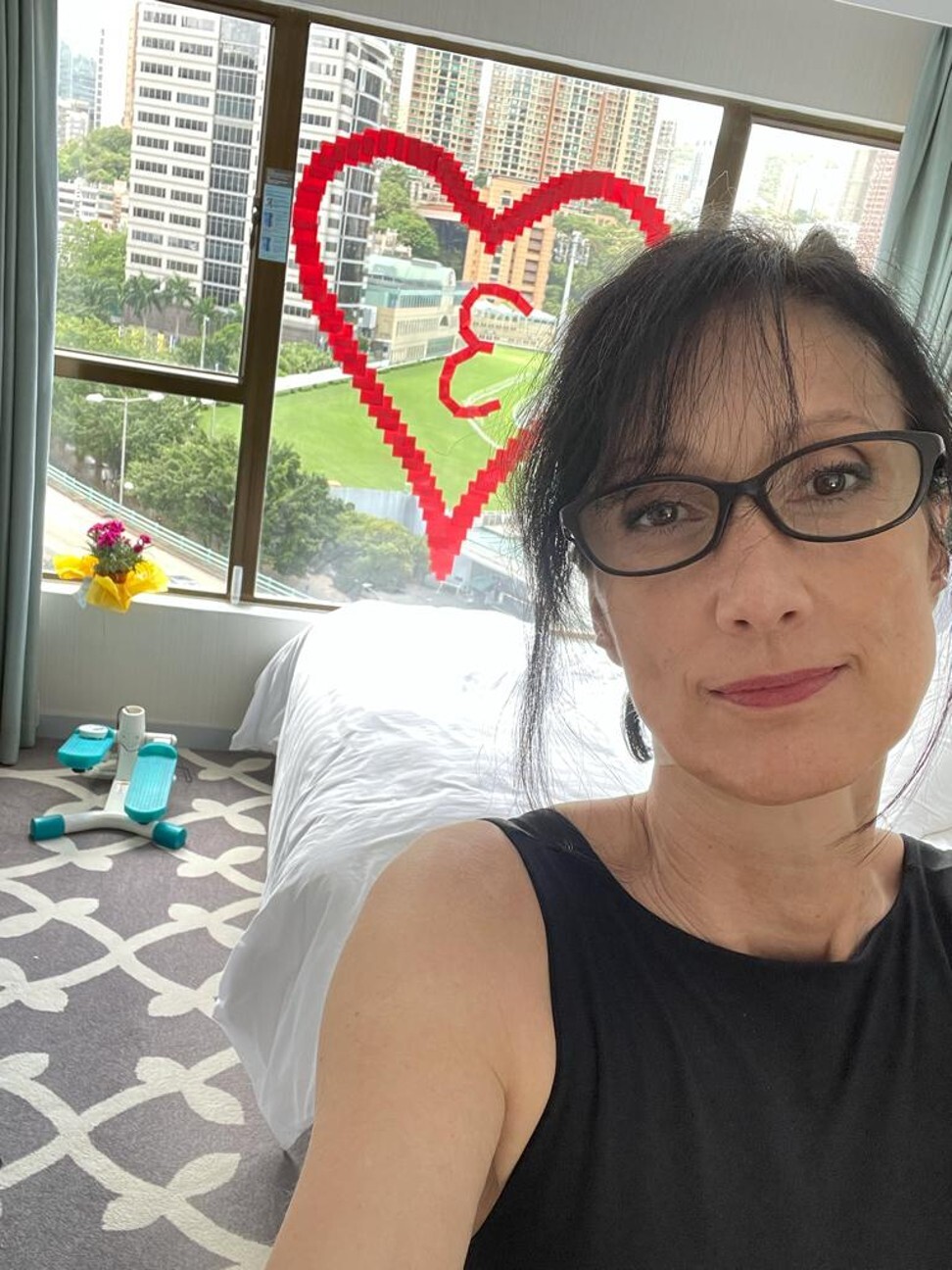 Brenda Adrian mourned the death of her mother during her three-week quarantine in Hong Kong. Photo: Brenda Adrian