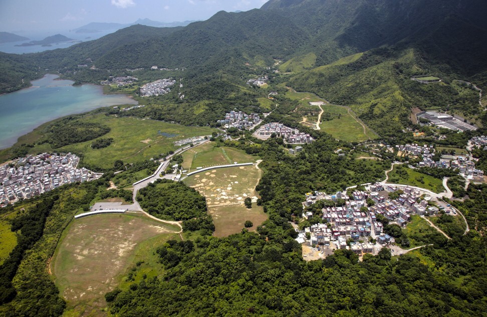 Villages in Sai Kung’s Shap Sze Heung area.