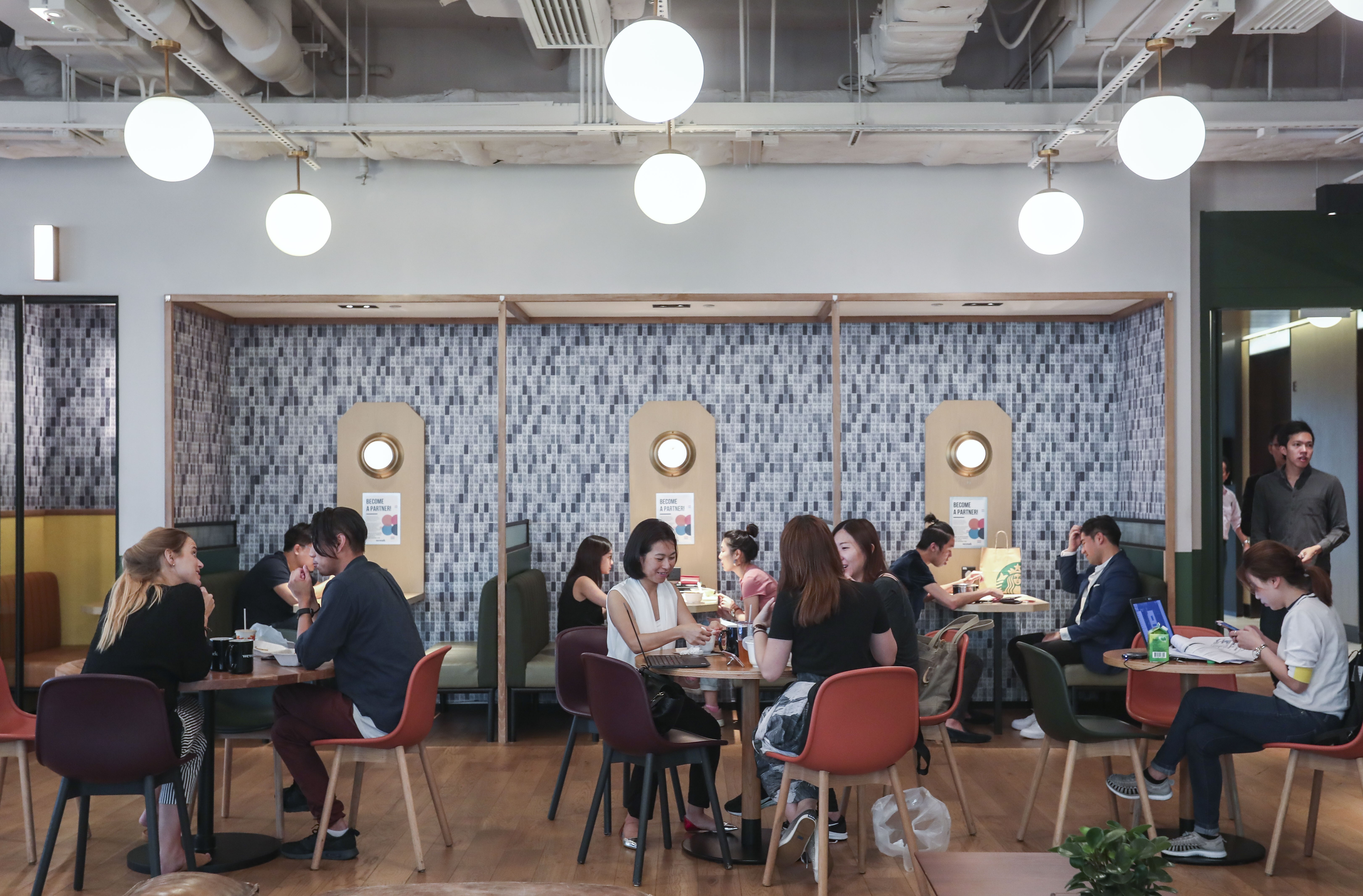 Co-working operators are likely to benefit from the shift to remote working. Photo: Jonathan Wong