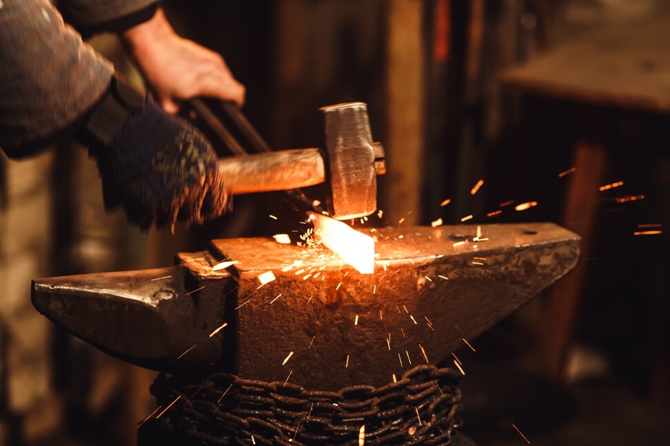 Older-style shows such as ‘Forged in Fire’ are more about amateurs practising their hobbies. Photo: Shutterstock