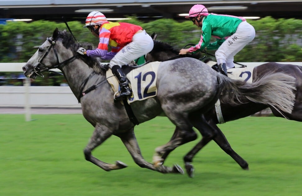 Victor Wong boots home Money Winner at Happy Valley in July last year, his most recent success.