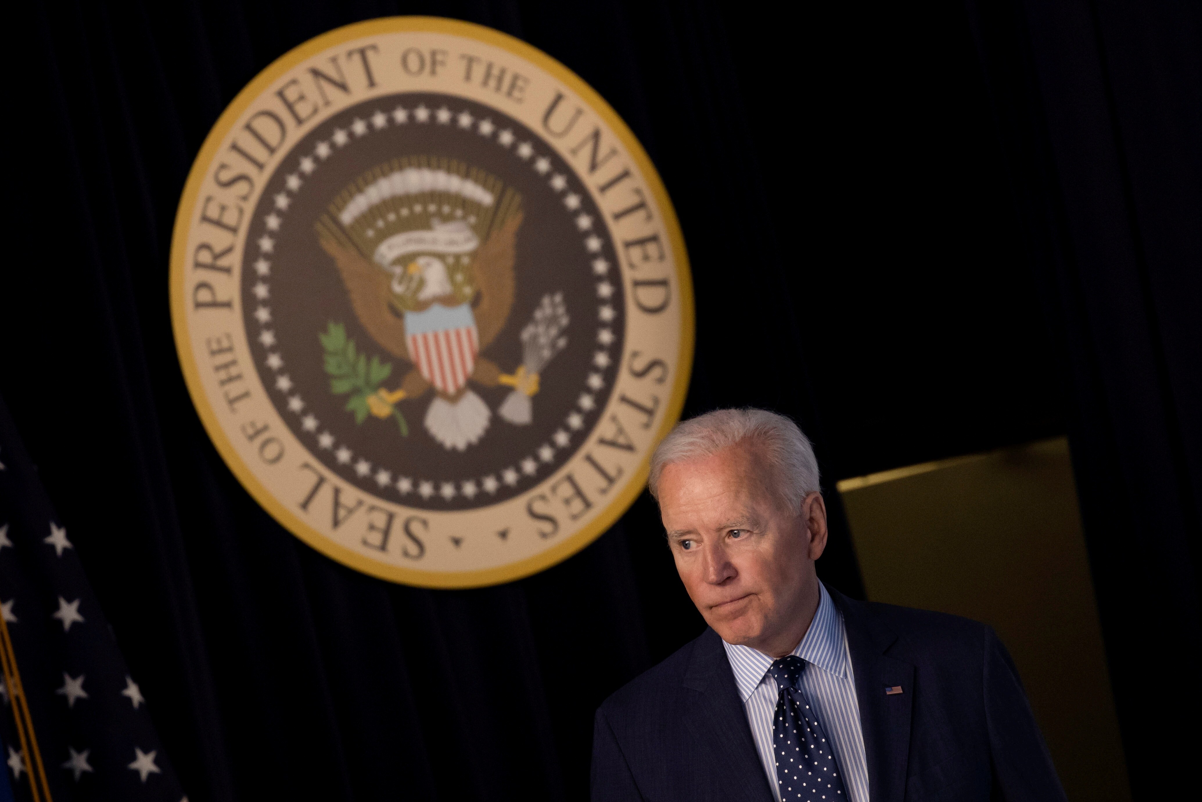 US President Joe Biden disappointed Beijing by continuing a tough stance. Photo: Reuters
