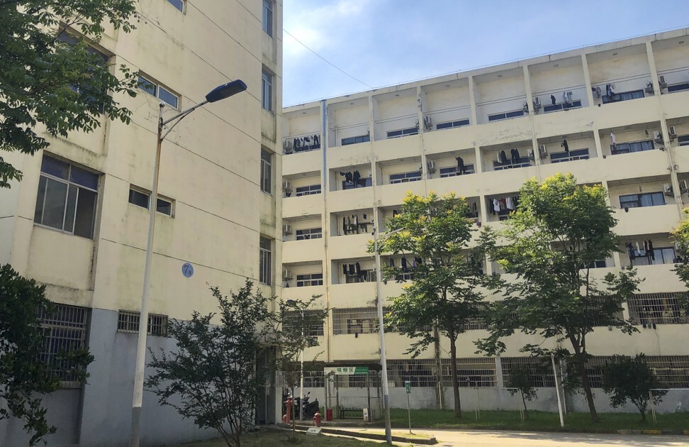 Dormitory of Ofilm Group's workers, located about 1 kilometre from the company’s main factory in the Jiangxi provincial capital of Nanchang on June 7, 2021. Photo: SCMP/ Jane Zhang