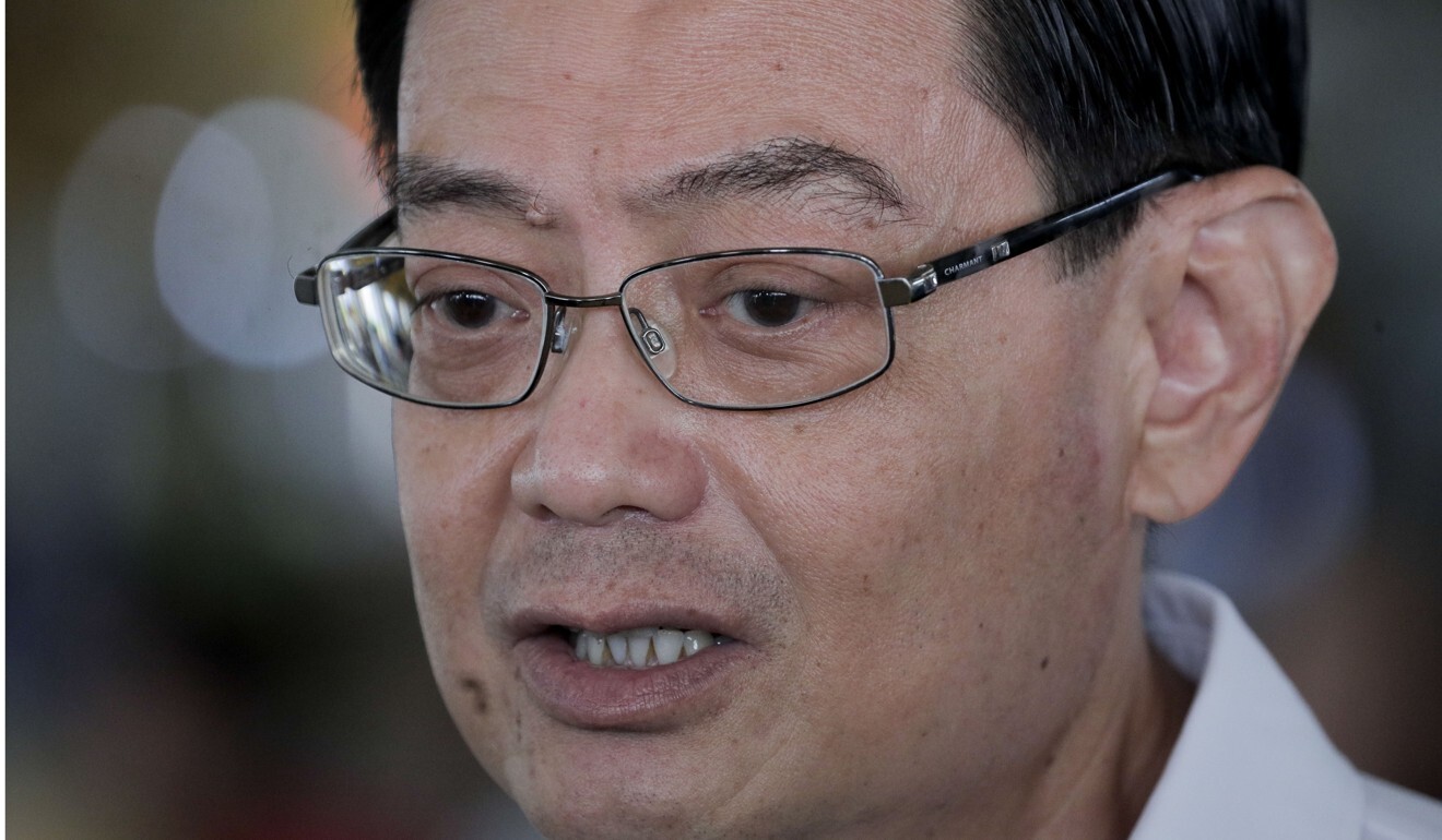 Deputy PM Heng Swee Keat said he insisted on strict rules for the CECA pact. Photo: EPA-EFE
