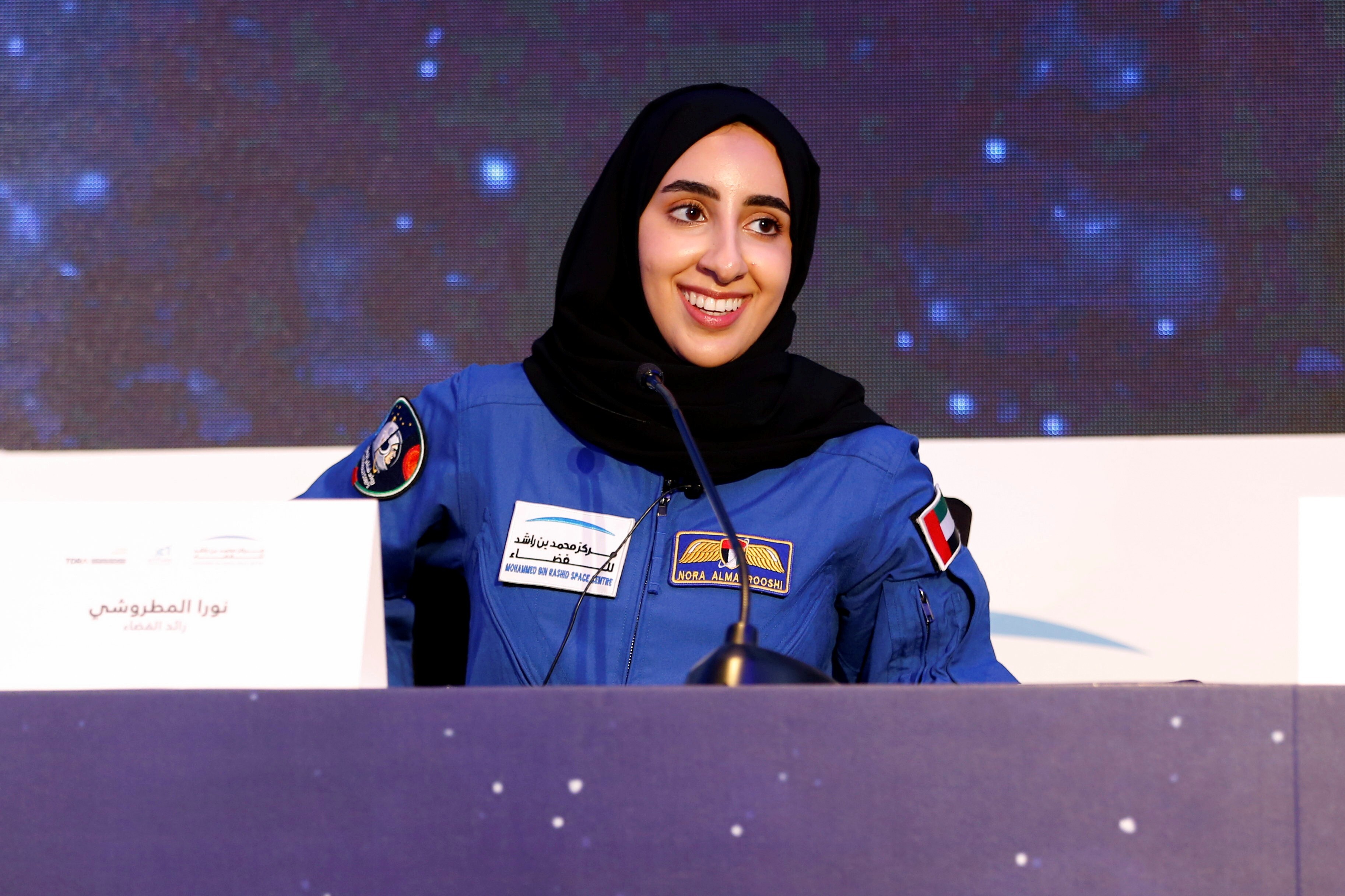 Nora al-Matrooshi, 28, member of the UAE’s astronaut programme. Photo: Reuters