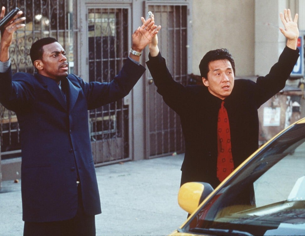 Chris Tucker and Jackie Chan in the 1998 zany action comedy movie Rush Hour. Photo: Handout