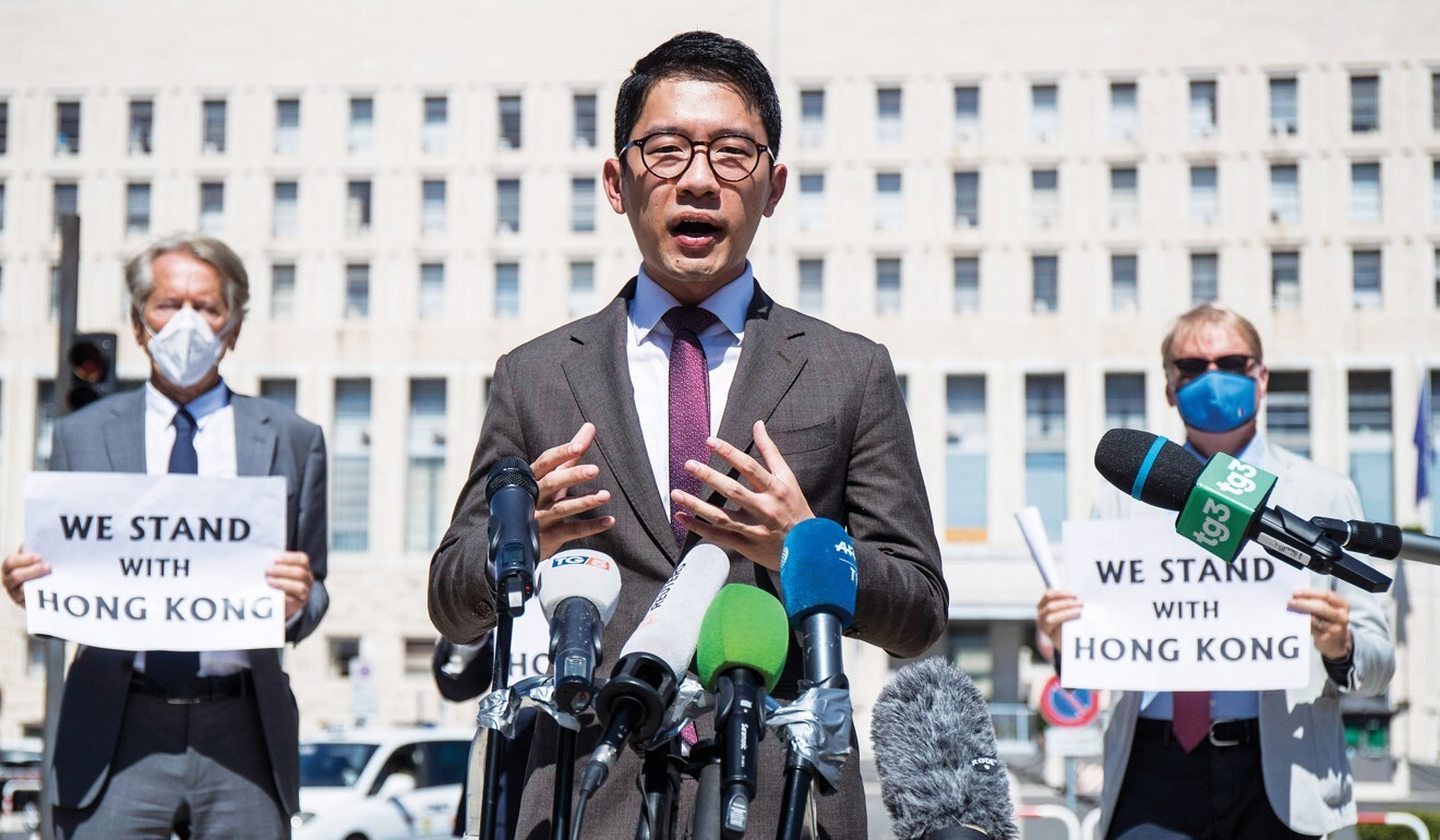 Hong Kong democracy activist Nathan Law was a student at Lingnan University. Photo: LaPresse