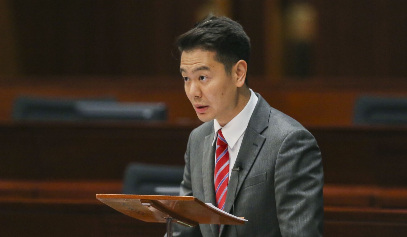 Lawmaker Holden Chow said the amendments to the law would increase its deterrent effect. Photo: Dickson Lee