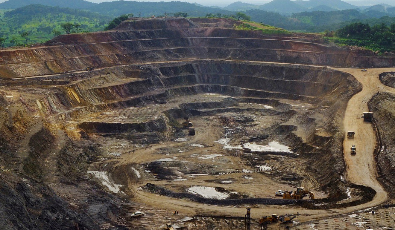 Excavators and drillers at work in an open pit at Tenke Fungurume, a copper and cobalt mine majority-owned by China Molybdenum. Photo: Reuters