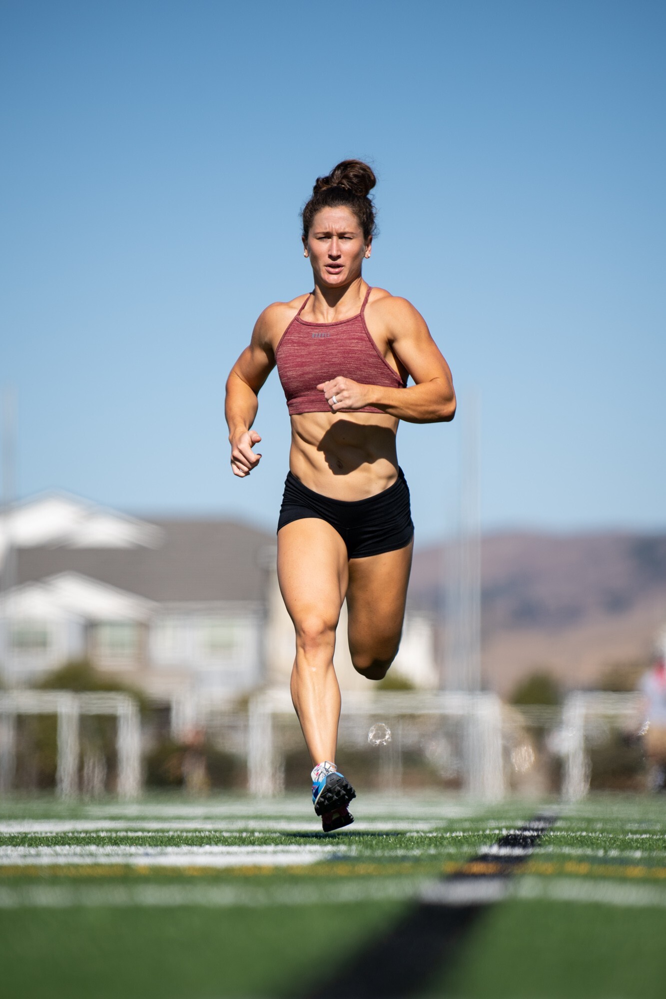 Who will most likely join Tia-Clair Toomey on the women’s podium at the 2021 CrossFit Games? Photo: Michael Valentin/CrossFit Games