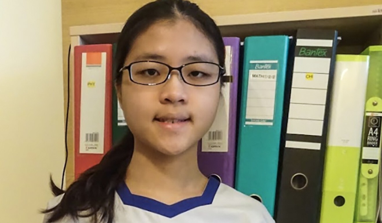 Emily Chan plans to study medicine in Hong Kong but has not decided which university she will attend. Photo: Handout