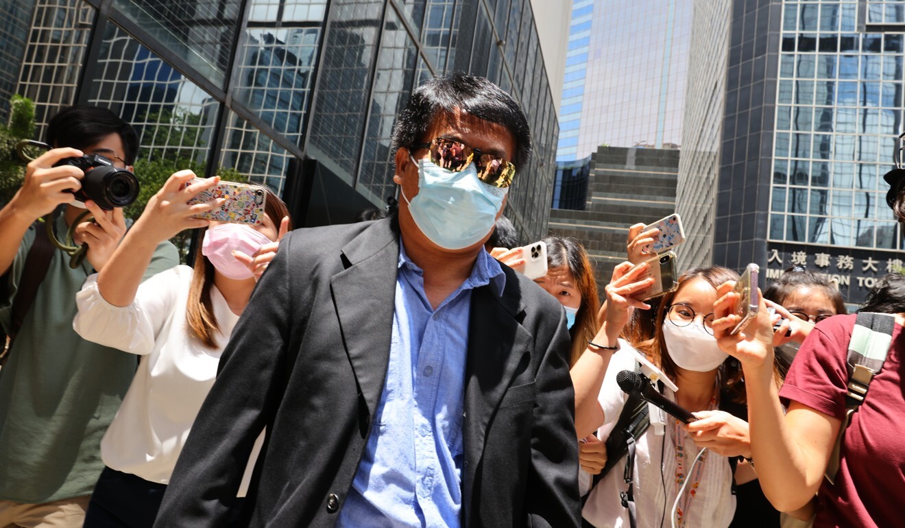 Transport worker Wong Chi-wing was cleared of rioting and wounding with intent. Photo: Dickson Lee