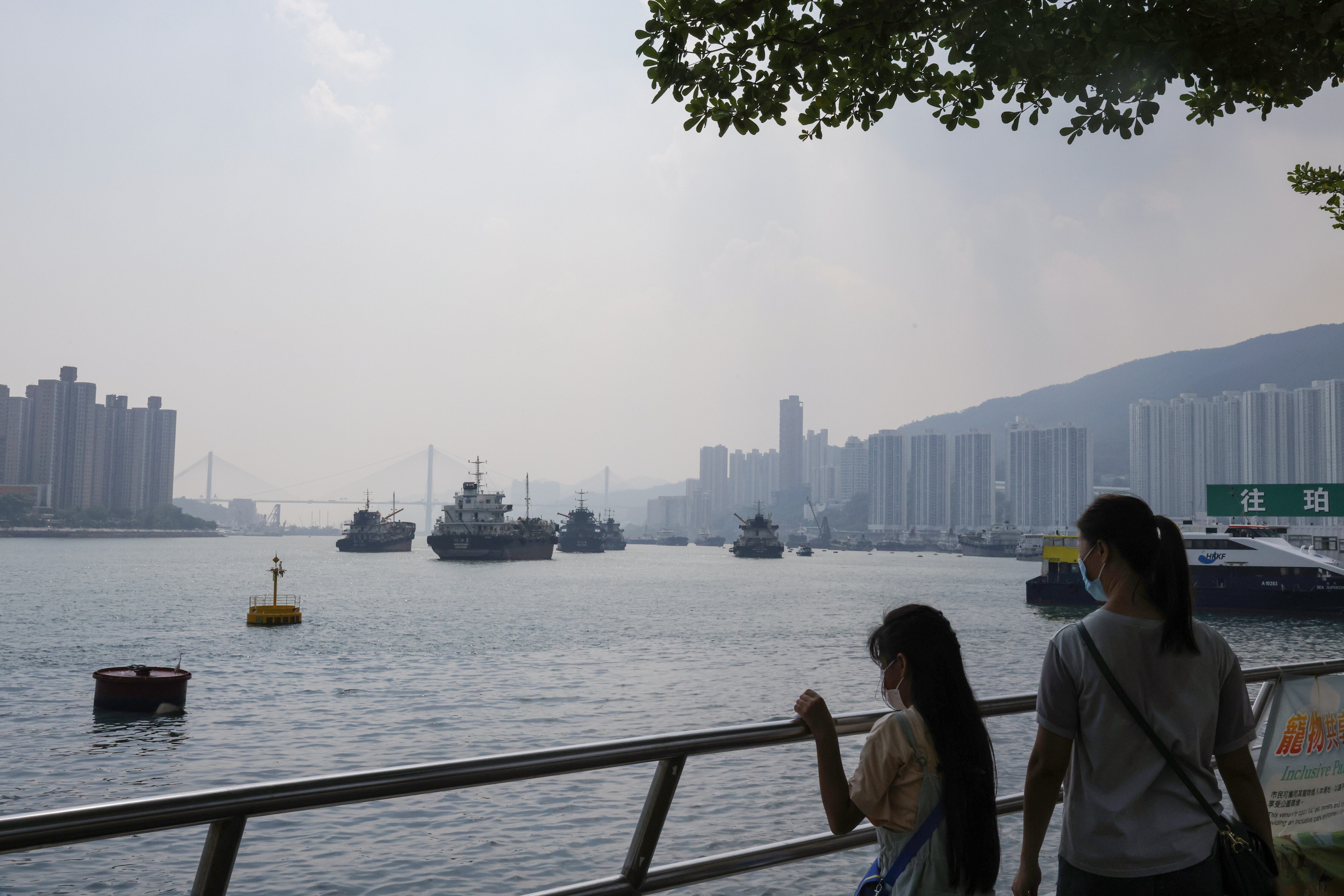 Tsuen Wan and other parts of Hong Kong are experiencing high levels of pollution. Photo: K. Y. Cheng
