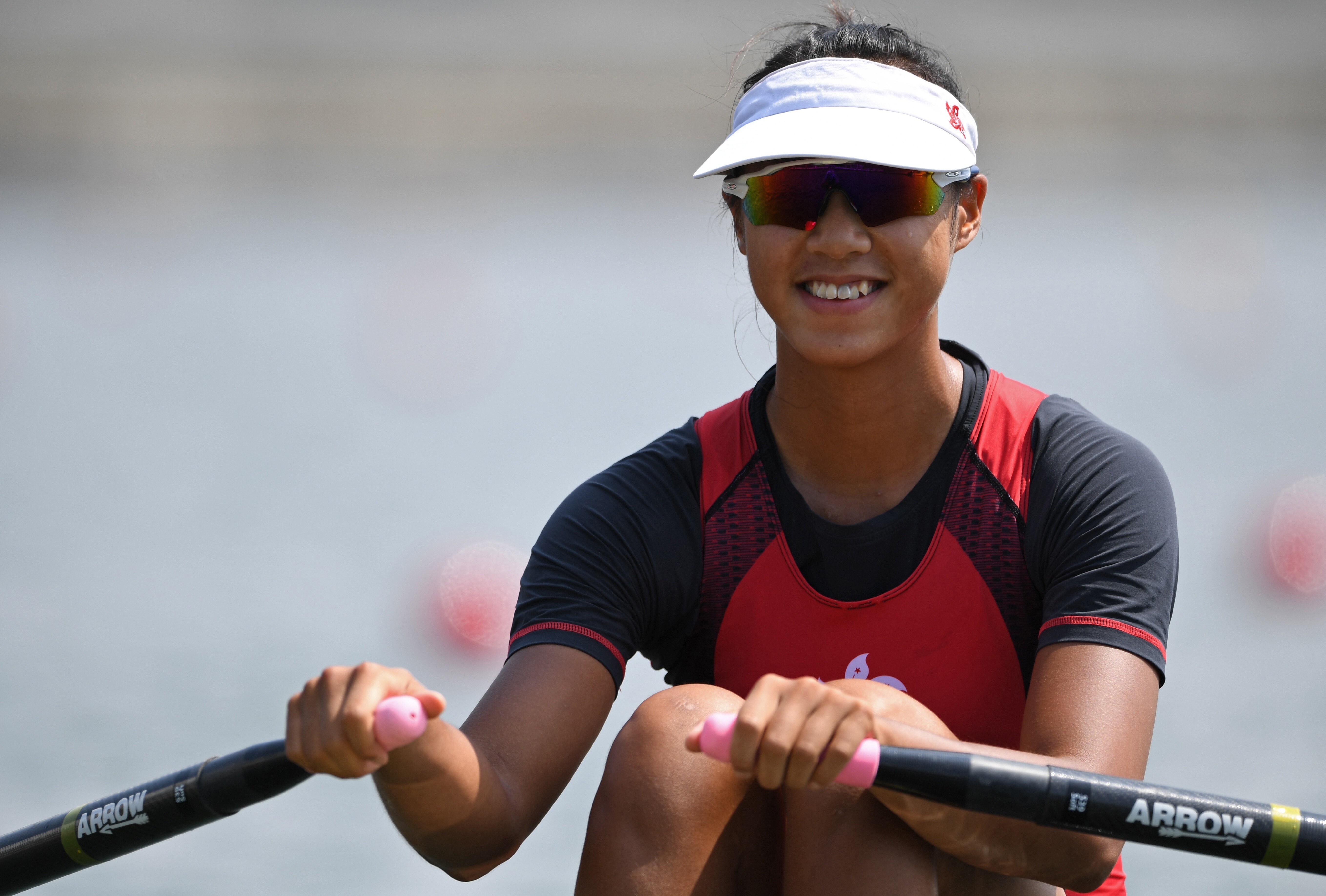 As the first Hong Kong athlete to compete in the Tokyo 2020 Olympics, rower Winne Hung Wing-yan will still have a chance to continue competing despite finishing fourth in her heat. Photo: Reuters