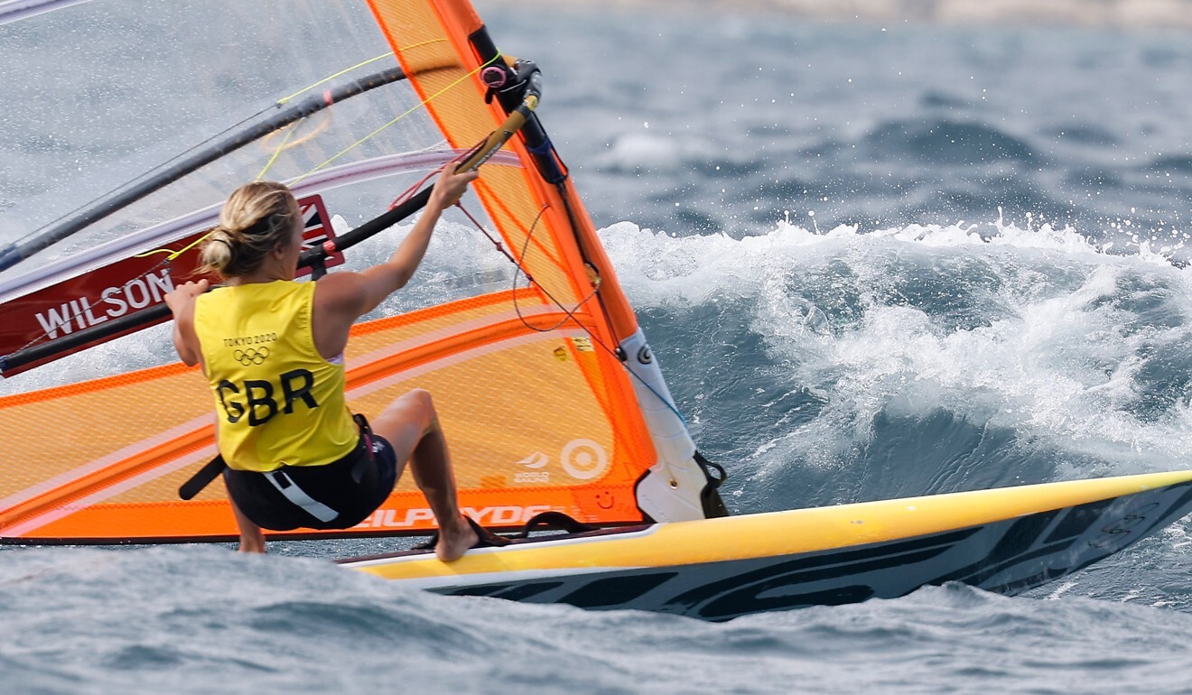 Tokyo Olympics: Windsurfer Hayley Chan in RS:X medal race after ...