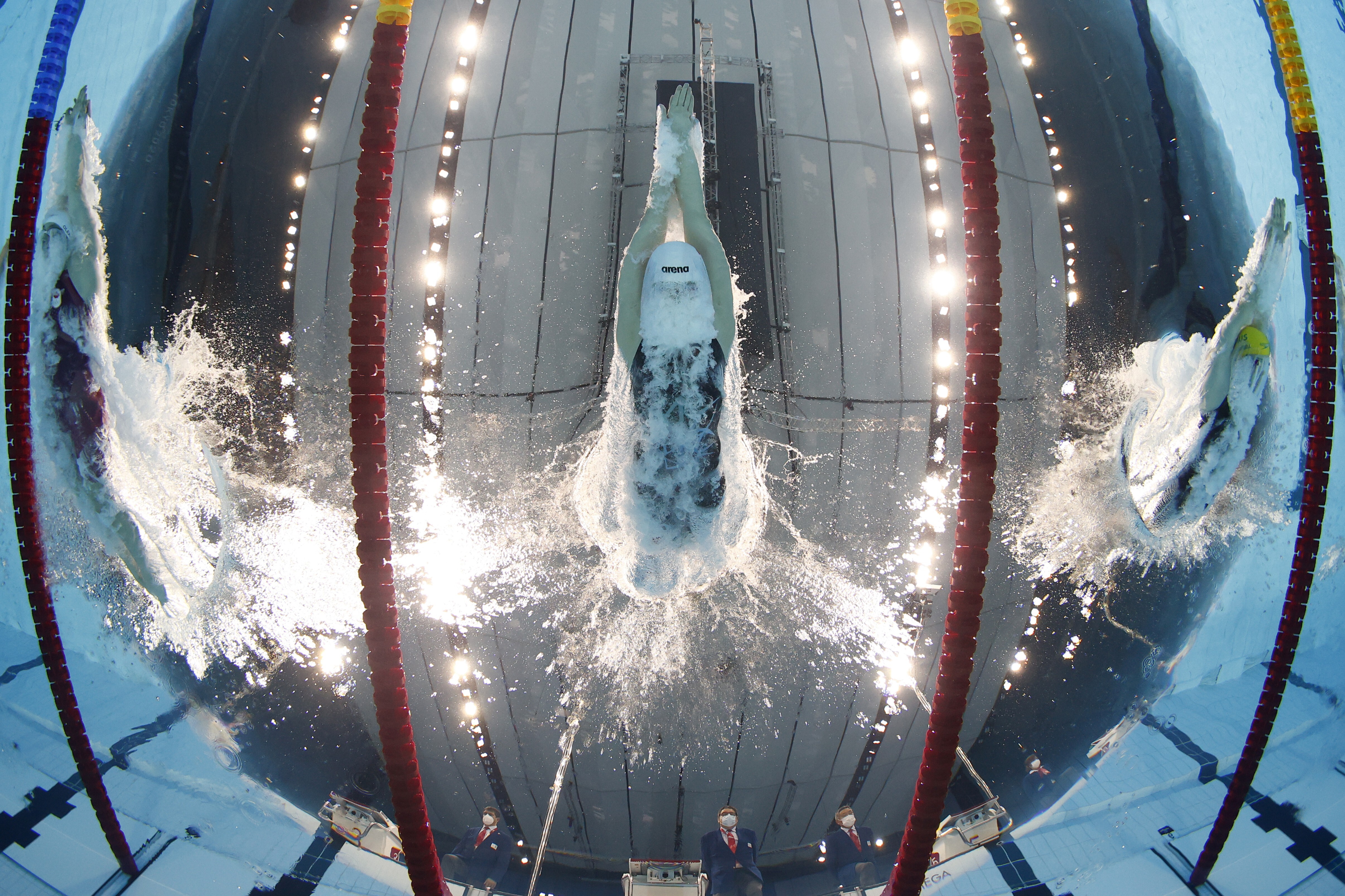 Siobhan Haughey’s coach Rick Bishop says the Olympic medallist is improving all the time as she bids for glory in the 100m freestyle on Friday. Photo: Reuters