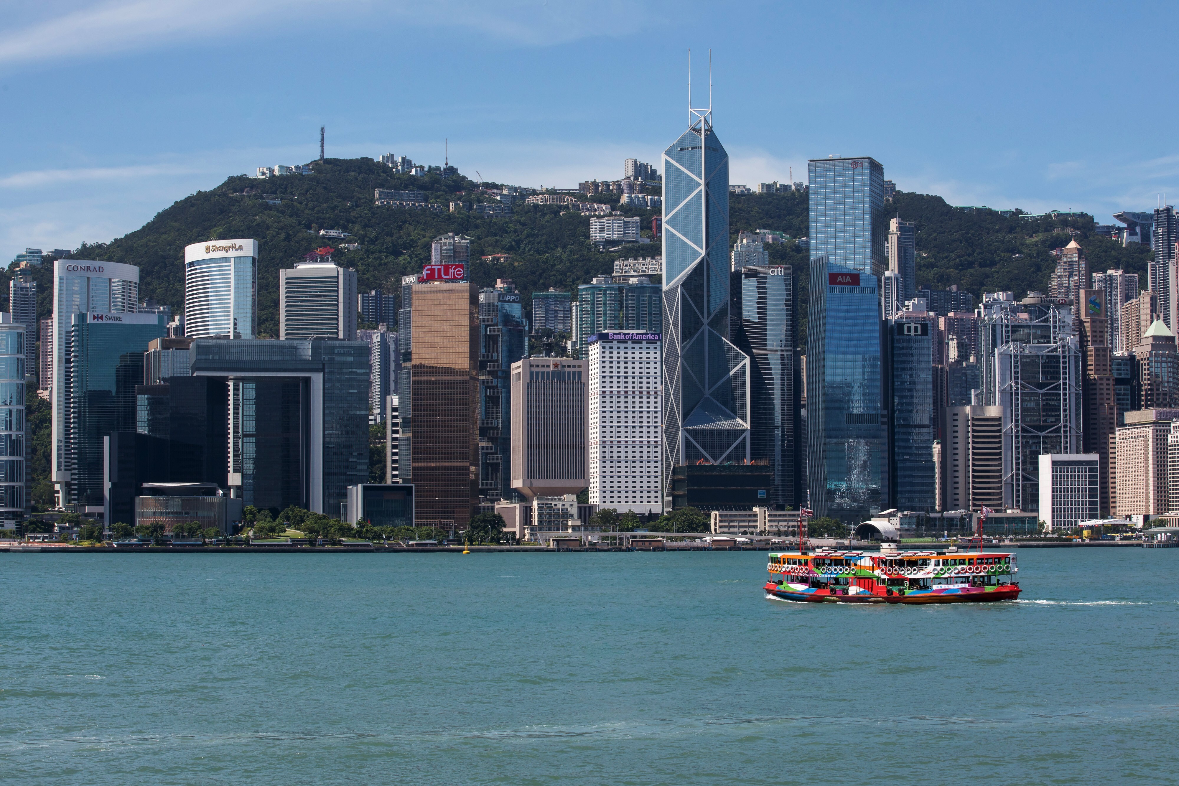 While there have been reports of Hongkongers leaving in the wake of the national security law, many foreign residents are choosing to remain.. Photo: Bloomberg