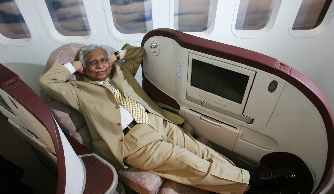 Naresh Goyal, founder of the now-defunct Jet Airways. File photo: SCMP