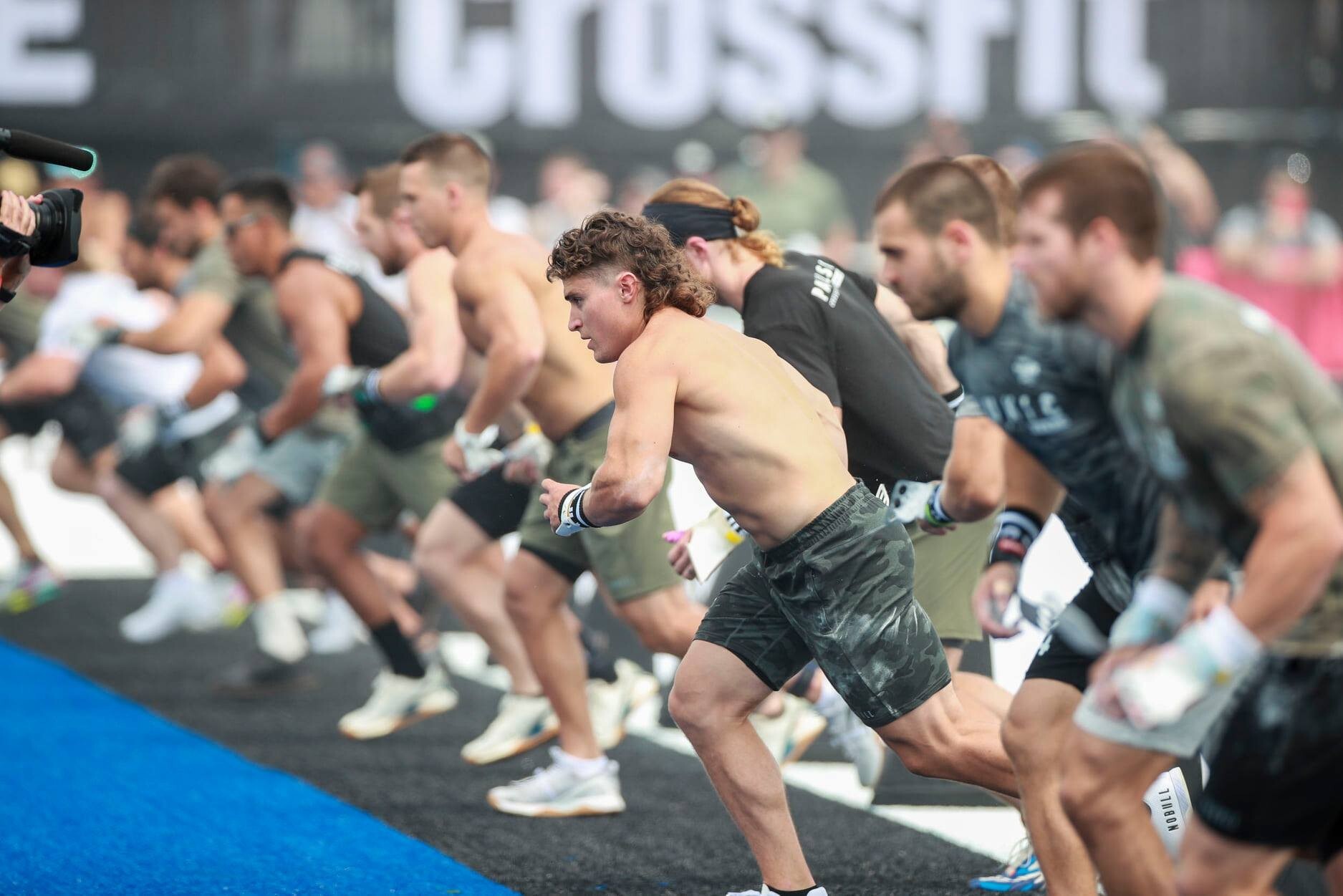 Can Justin Medeiros run away with his first CrossFit Games title? Photo: CrossFit Games