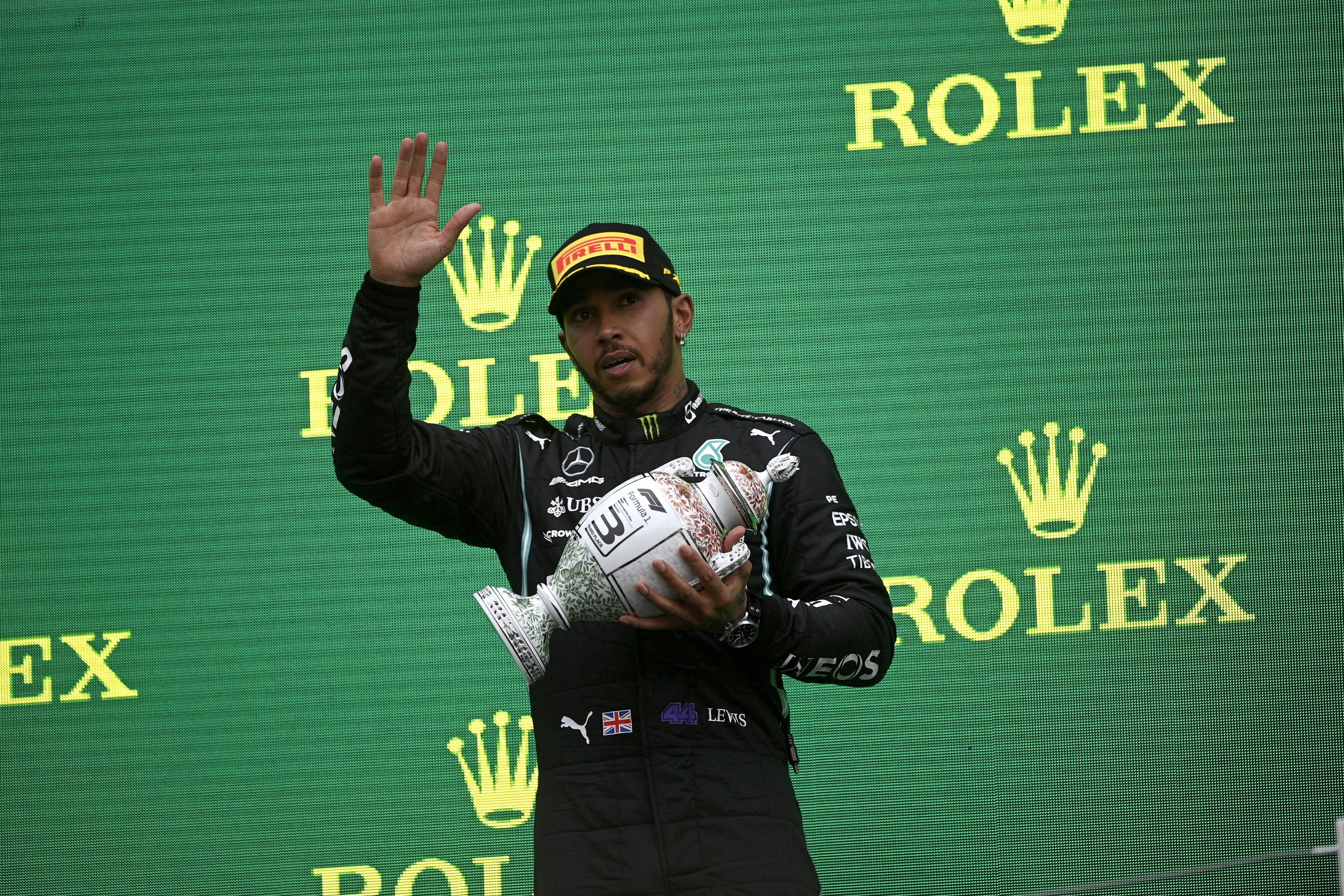 Formula 1 champion Lewis Hamilton 