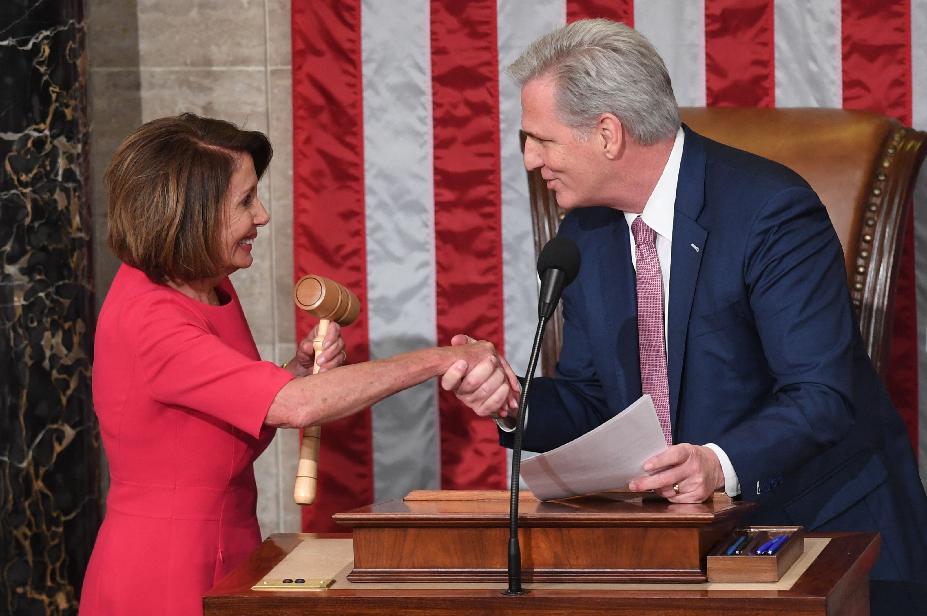 Anger as top US Republican Kevin McCarthy jokes about hitting Nancy ...