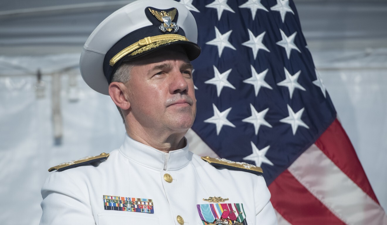 US Admiral Karl Schultz in 2018. Photo: AFP