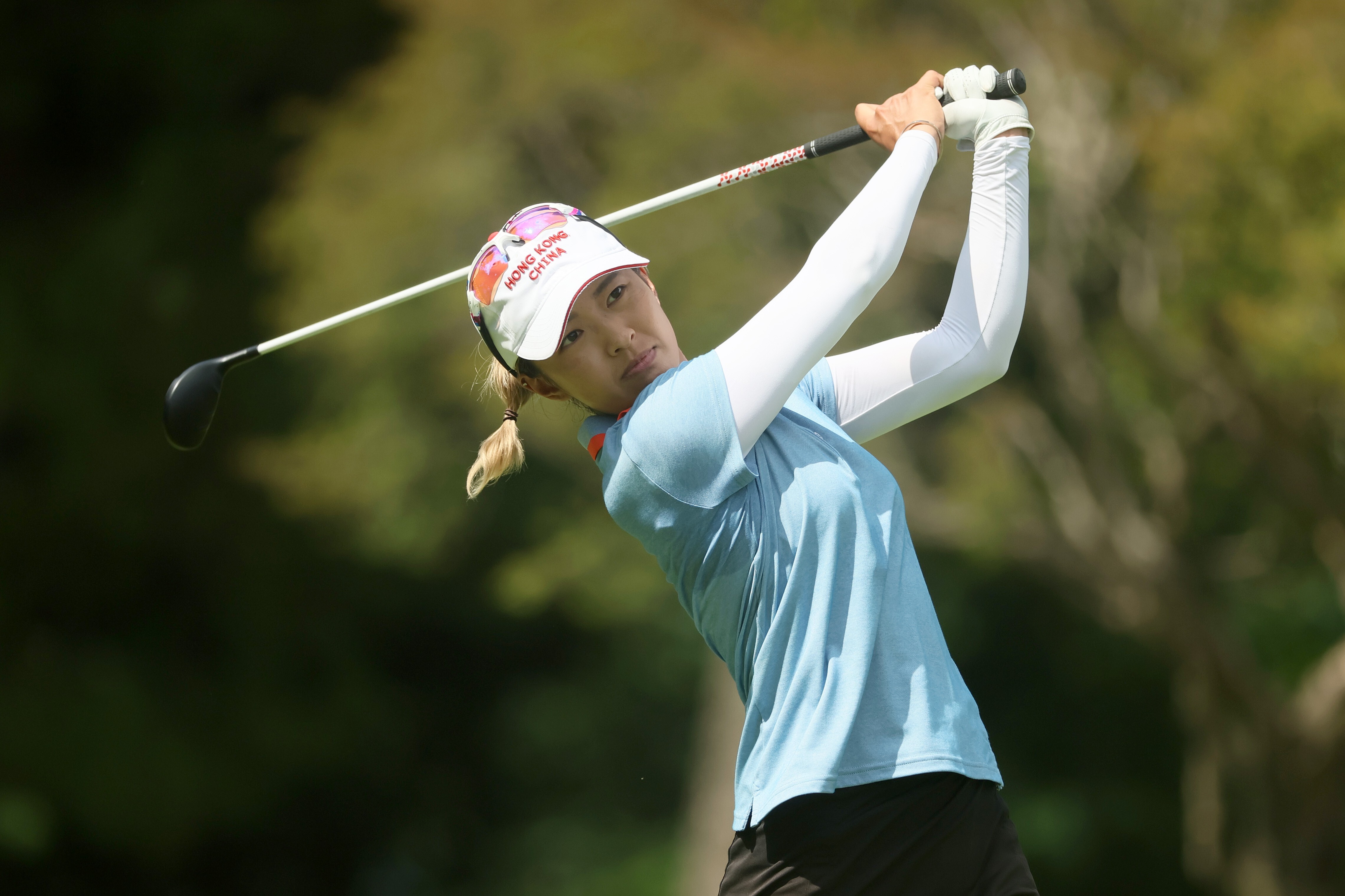 Hong Kong‘s Tiffany Chan struggled in the opening round of the women’s event at Kasumigaseki Country Club. Photo: Getty images