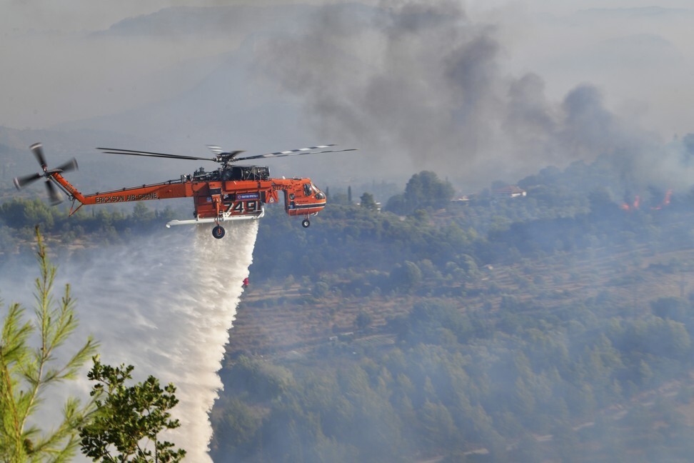 Wildfires threaten Olympics birthplace in Greece, blaze near Turkey ...