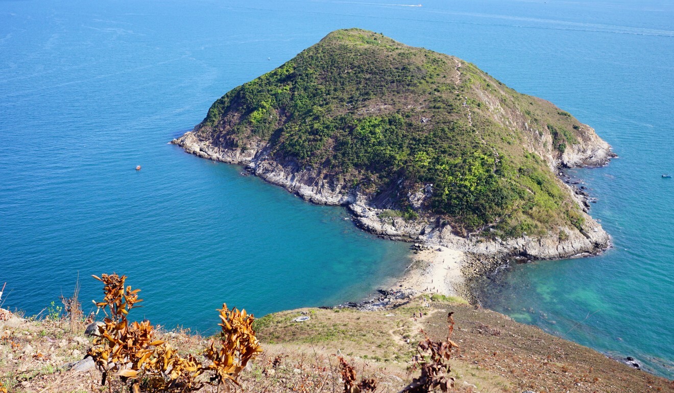 The popular hiking destination of Ap Lei Pai, a tiny uninhabited island linked to Ap Lei Chau by a narrow sandbar, offers stunning sea views of the South China Sea. Photo: Shutterstock