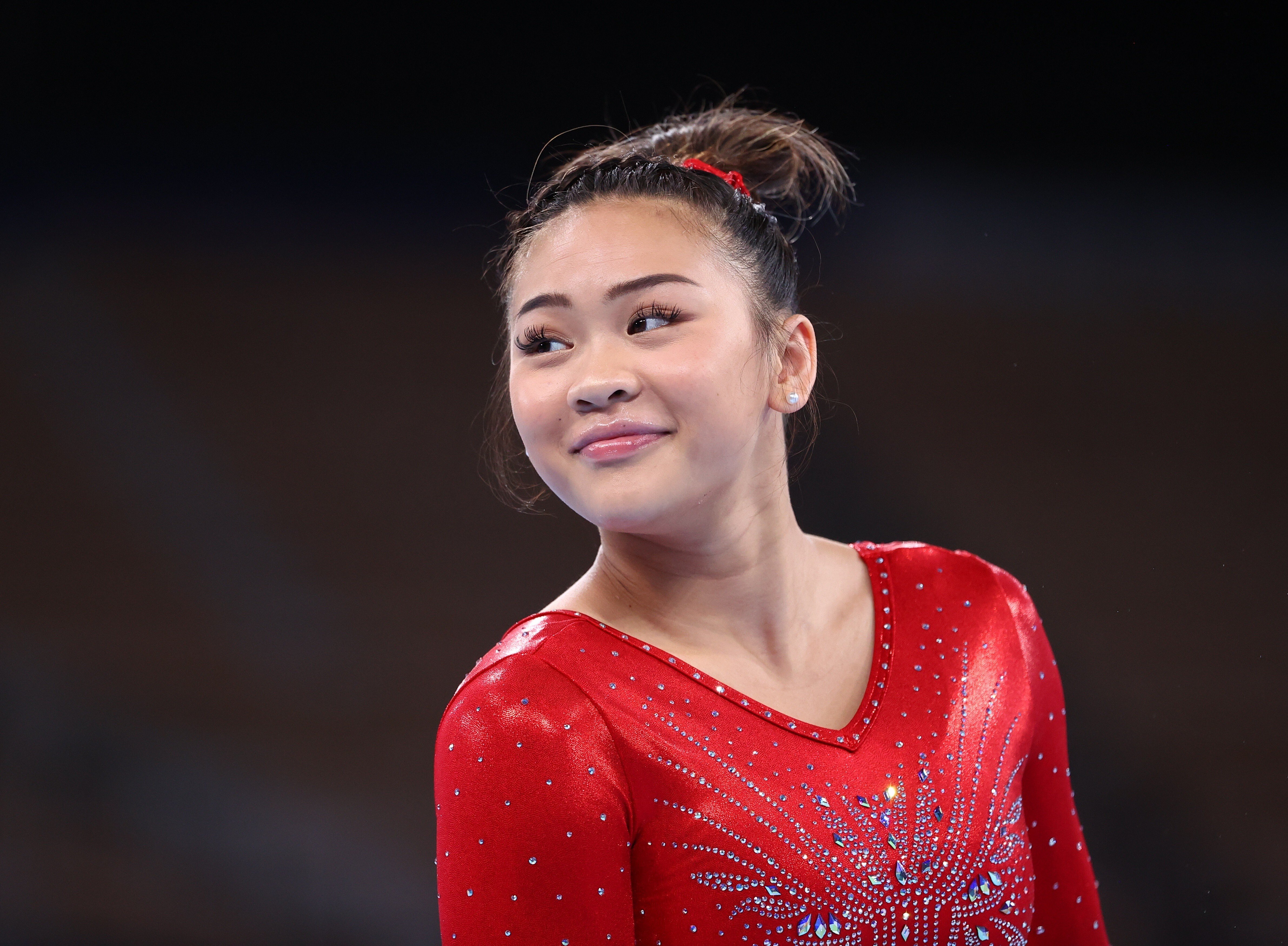 Team USA’s Sunisa Lee says her father is a huge source of motivation for her. Photo: Reuters
