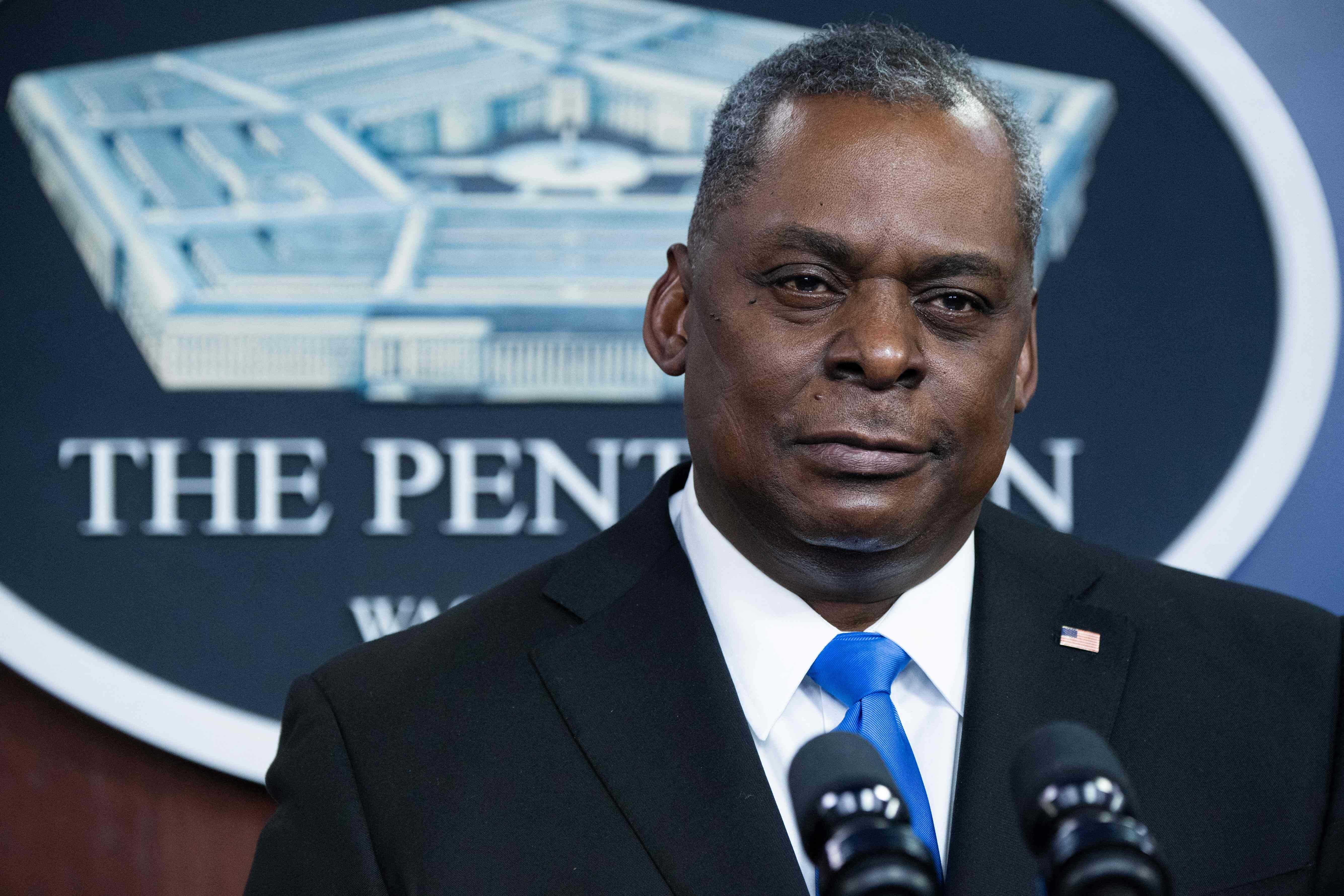 Defence Secretary Lloyd Austin last month said the US sought “constructive, stable” ties with China but would “not flinch” if its interests were threatened. Photo: AFP