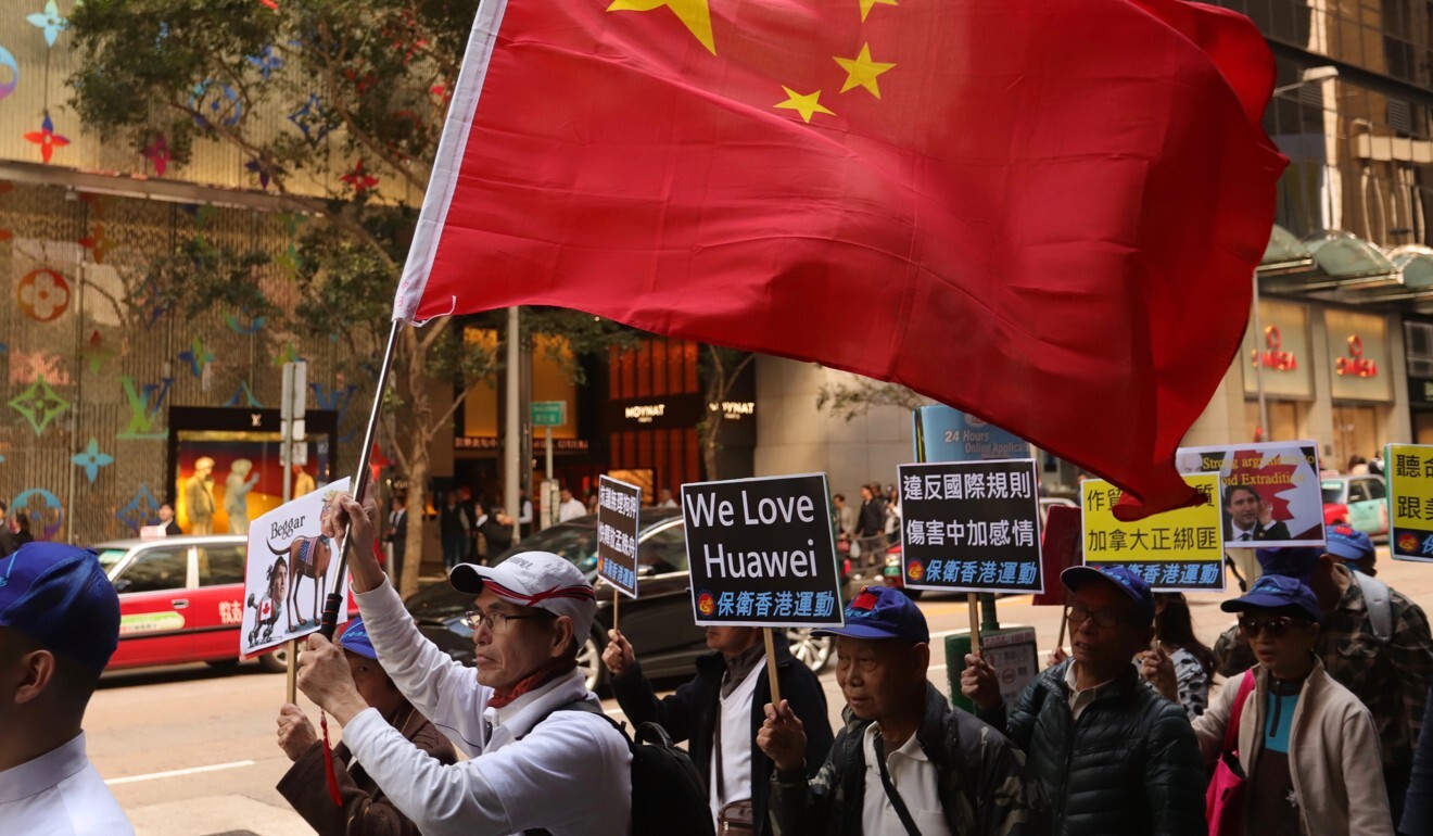 Los manifestantes en Hong Kong están pidiendo la liberación de la directora ejecutiva de Huawei, Meng Wanzhou, el miércoles.  Foto: DPA
