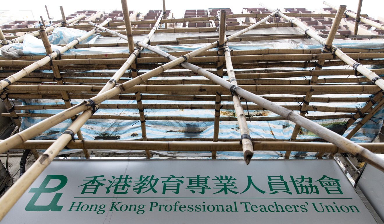 The union was also concerned that if it did not disband, its assets would be frozen and its leaders arrested. Photo: Warton Li