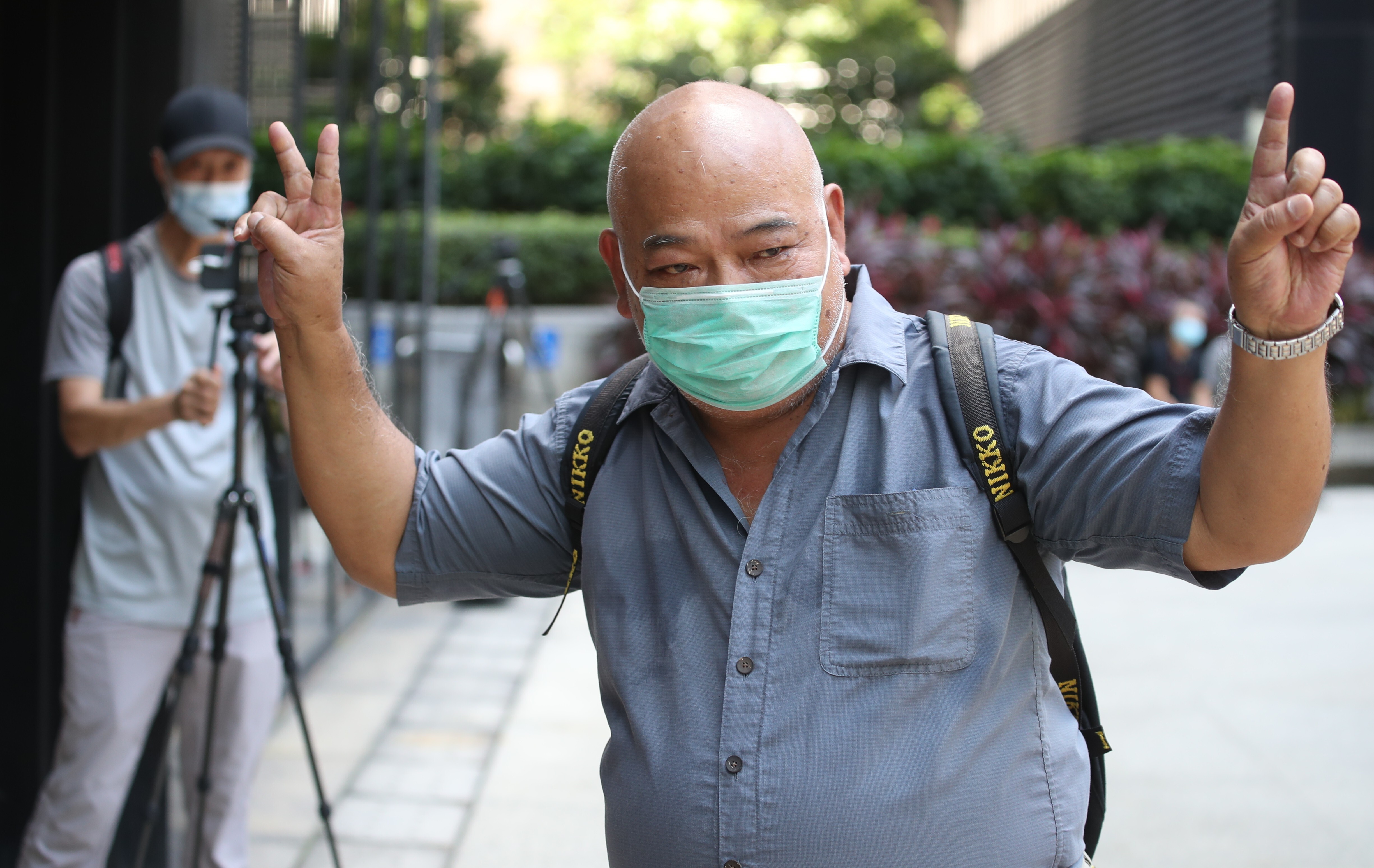 District councillor Tsang Kin-shing at the District Court in Wan Chai on Tuesday. Photo: Edmond So