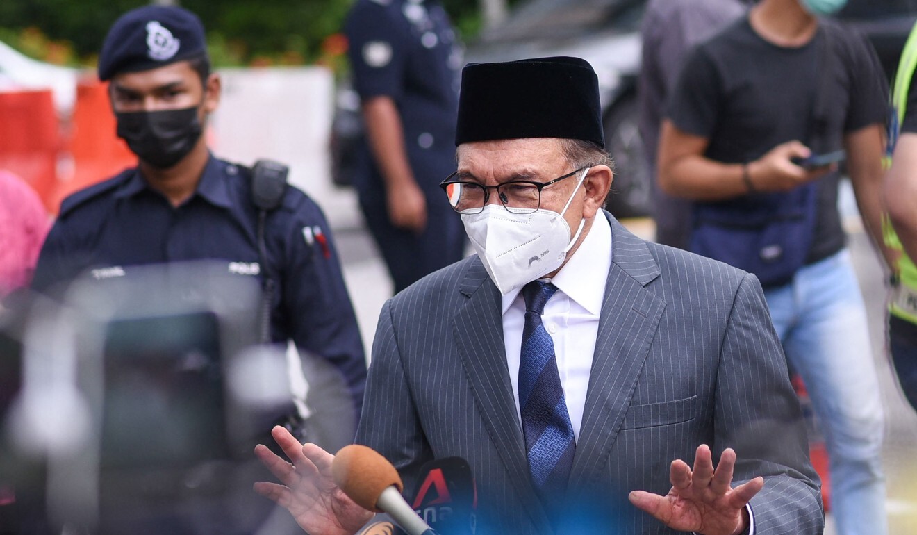 Anwar Ibrahim’s chances of being Malaysia’s next prime minister appear to be fading. Photo: AFP