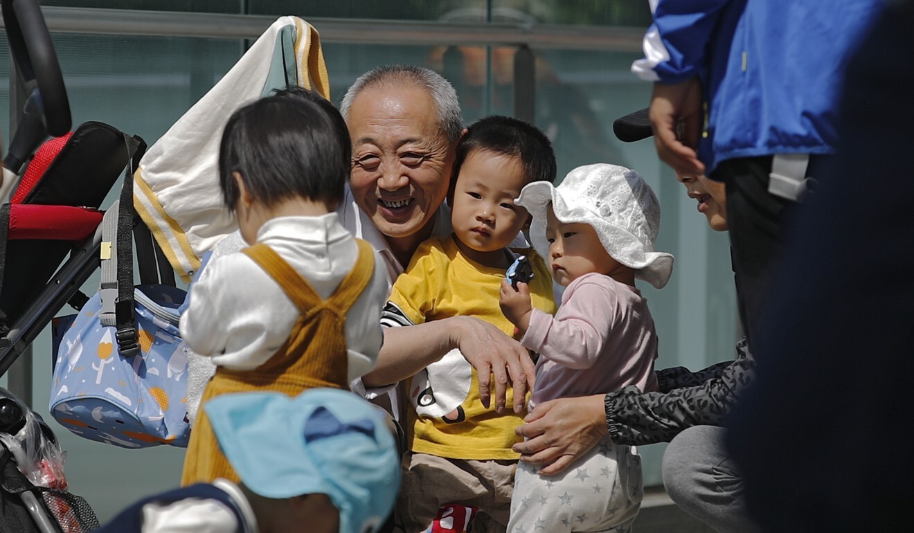 Grandparents may be asked to take on a greater role caring for children. Photo: AP