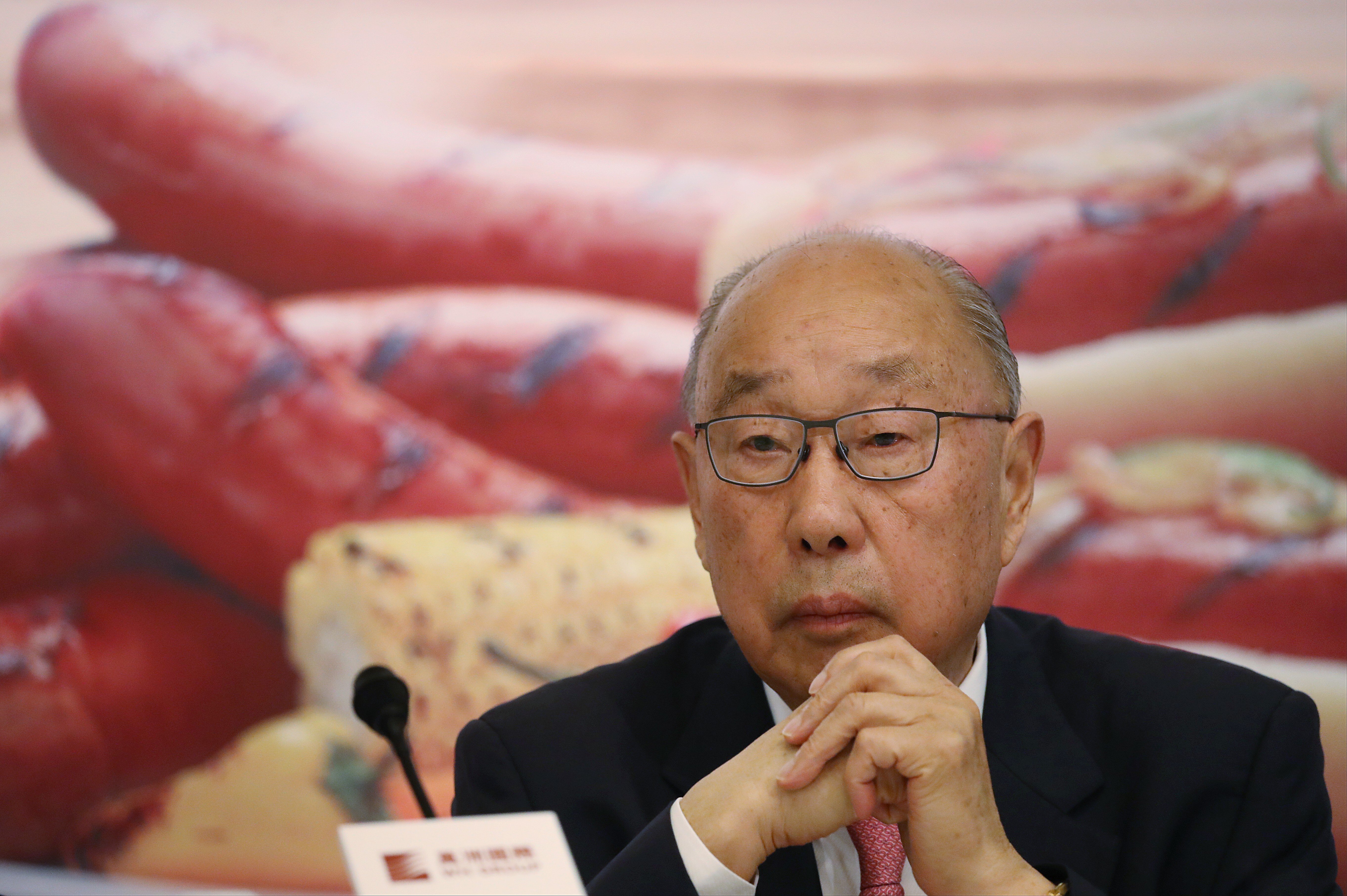 Wan Long is the chairman of WH Group, the world’s biggest pork producer. Photo: Nora Tam