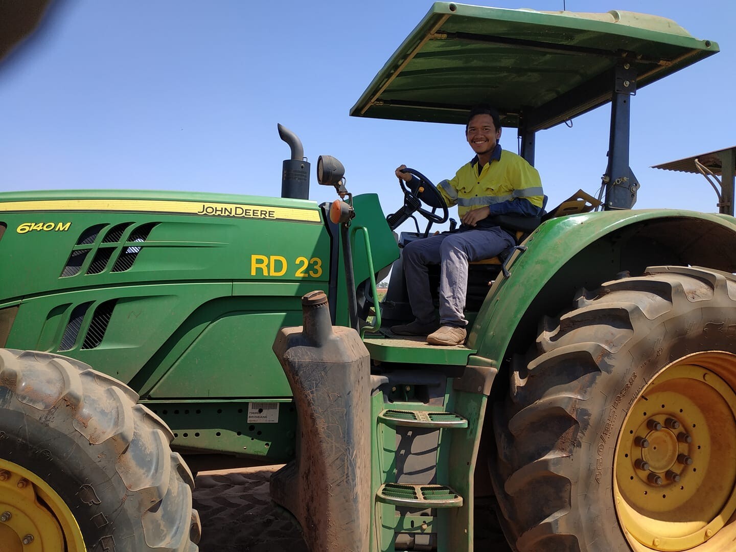 Indonesian Audi Melsom has documented his experience of working on farms in Australia on YouTube. Photo: Audi Melsom