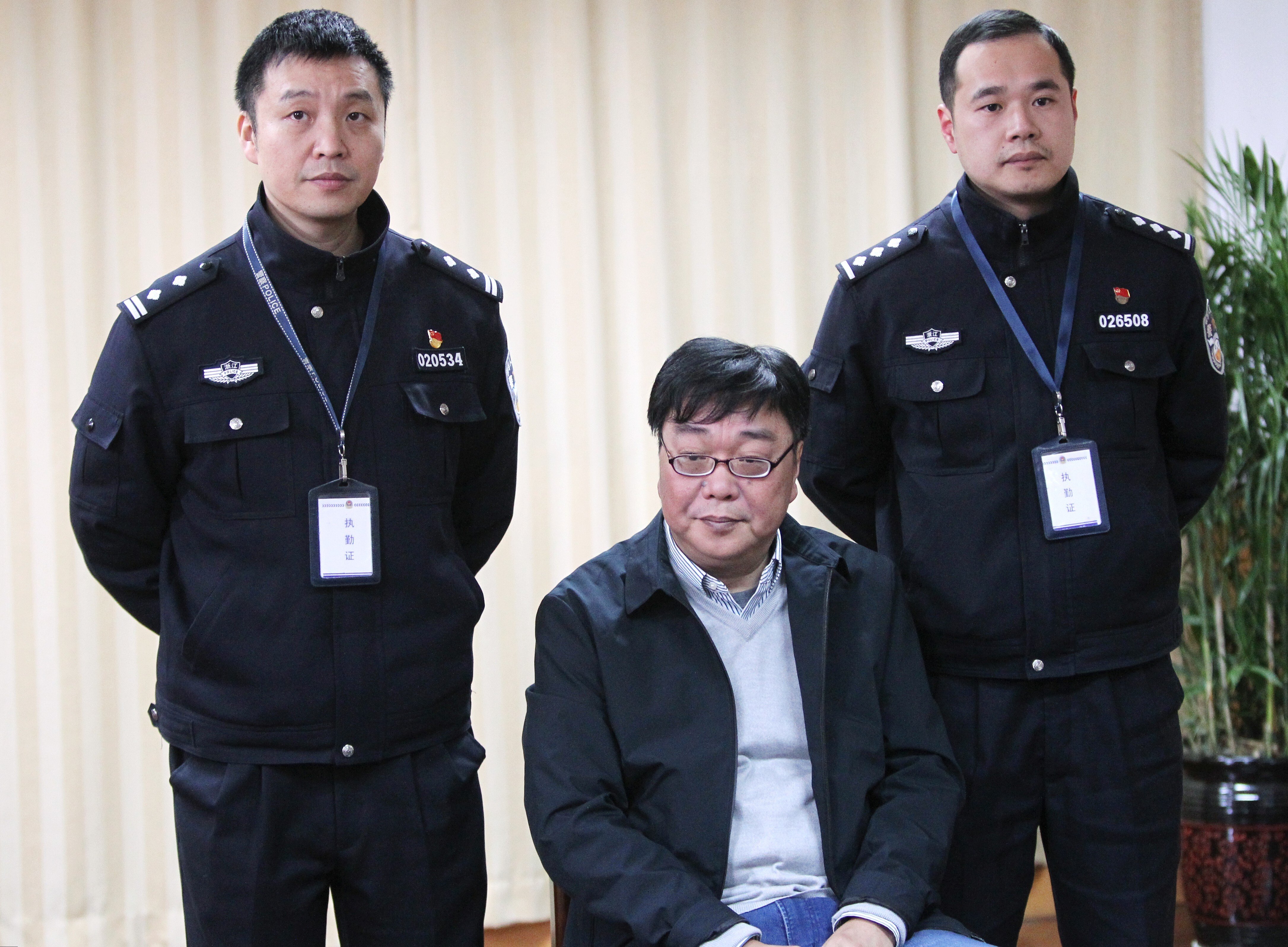 Gui Minhai at the Ningbo Detention Centre in Ningbo city, Zhejiang province, China in 2018. Photo: Simon Song / SCMP