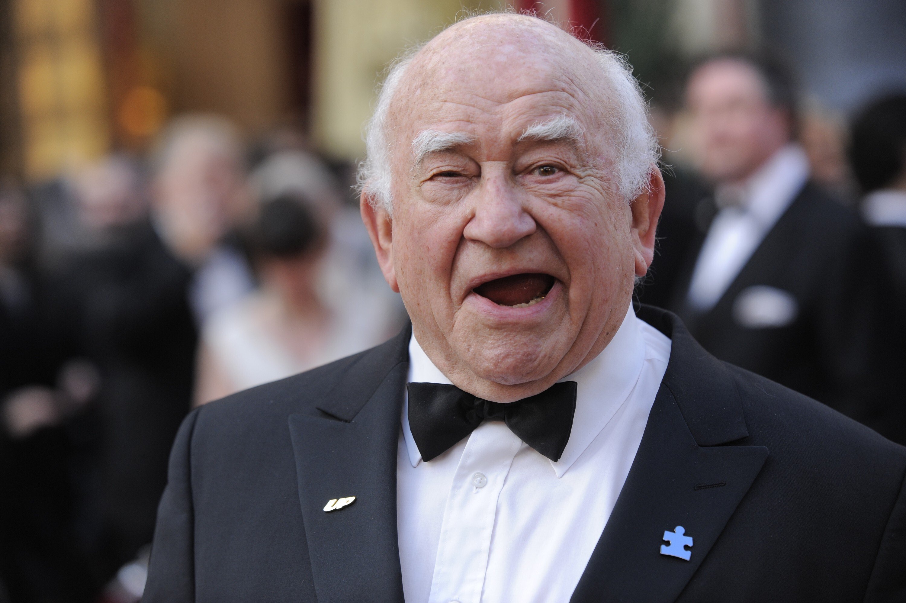 Actor Ed Asner at the 82nd Academy Awards in Hollywood, Los Angeles in 2010. Photo: AP
