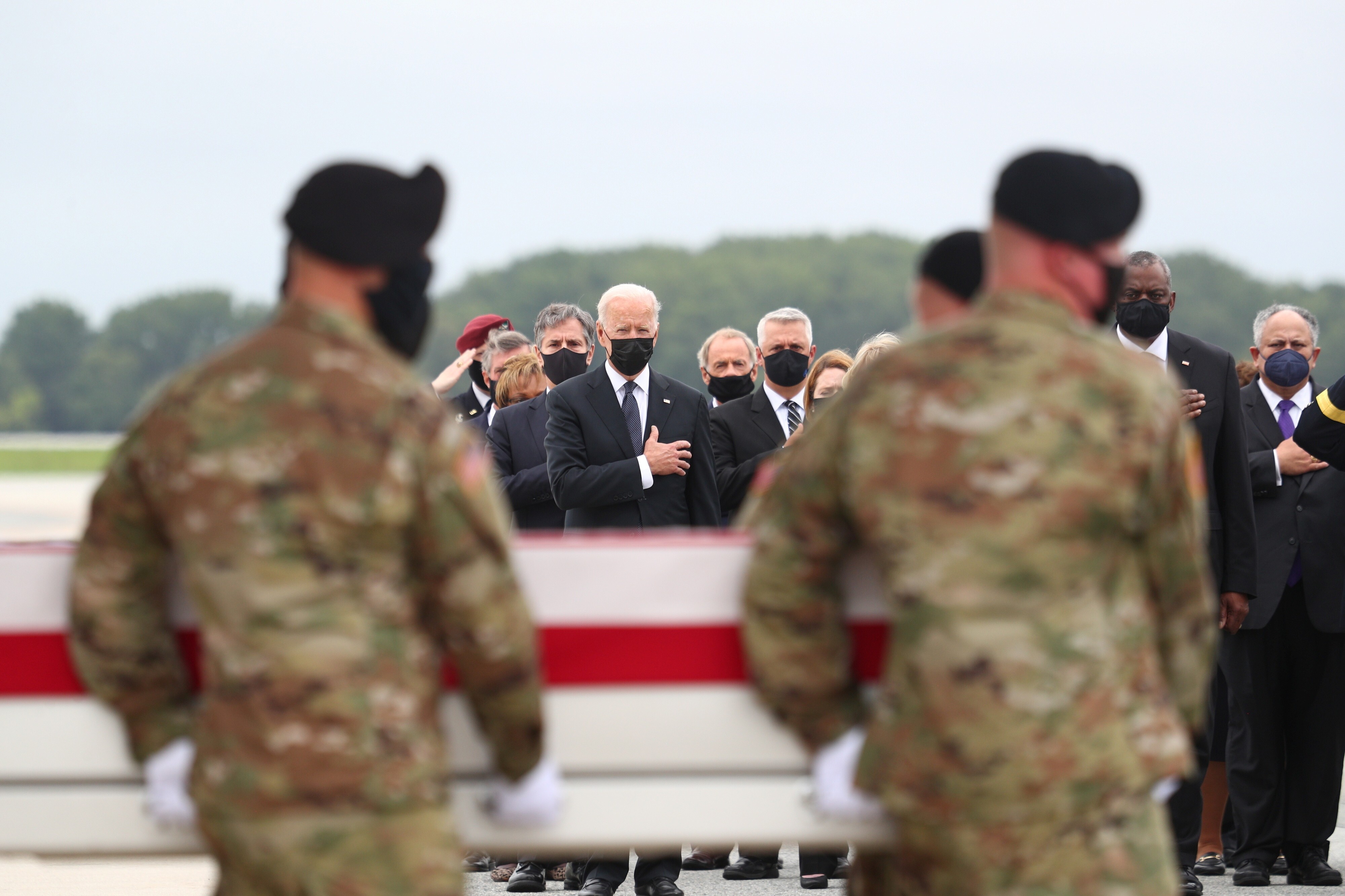 Joe Biden Travels To Airbase To Honour US Troops Killed In Afghanistan ...