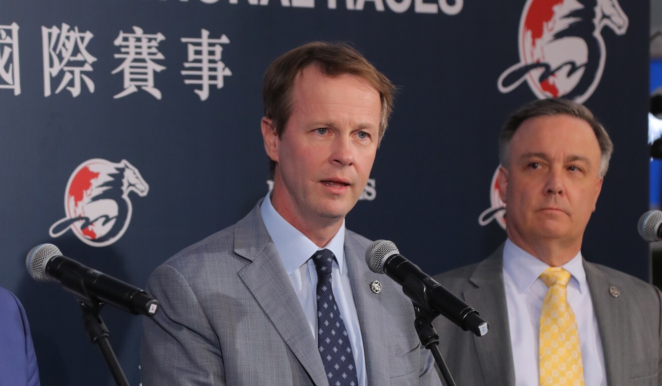 Jockey Club executive director of racing Andrew Harding. Jockey Club executive director of racing Andrew Harding.