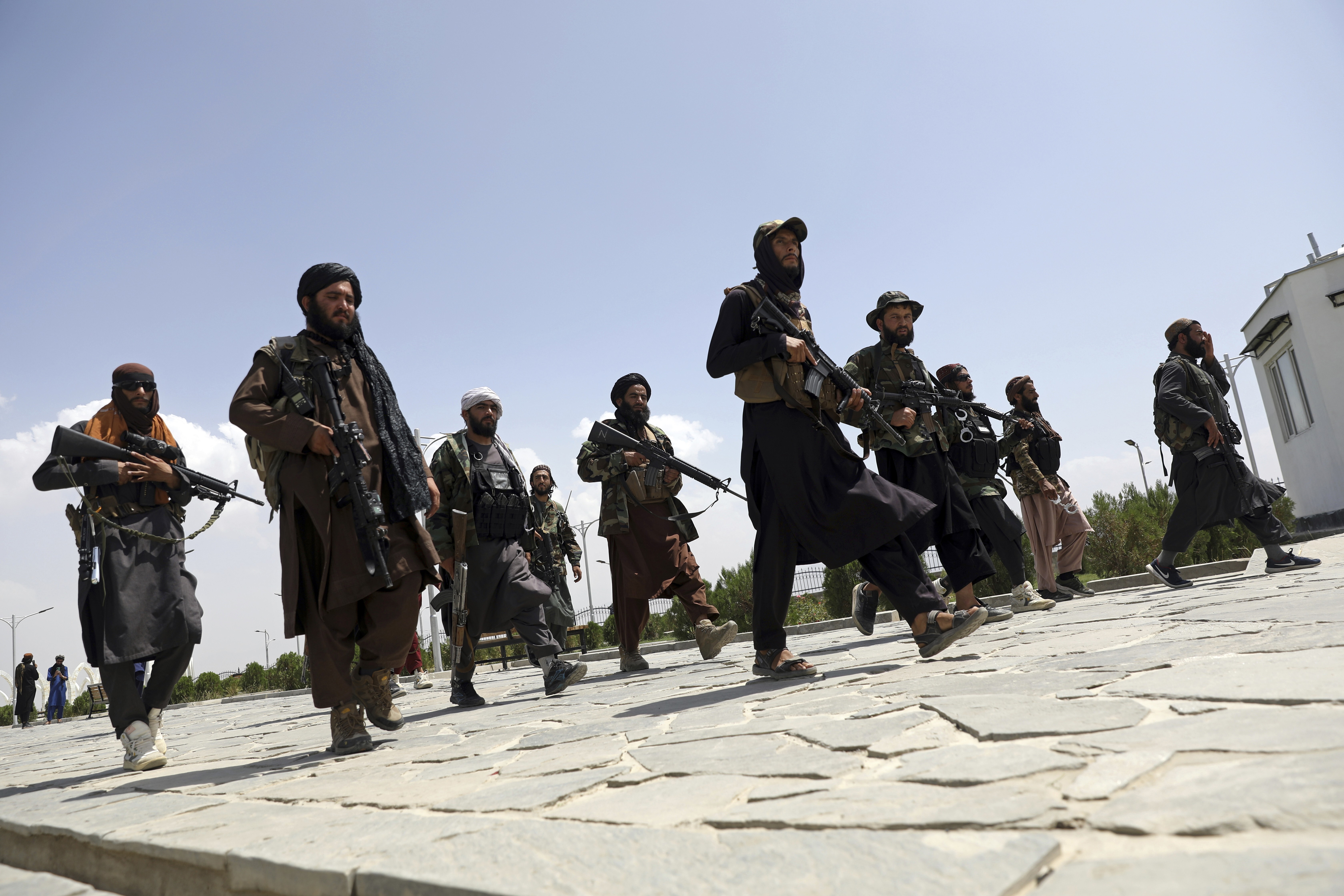 The Taliban took over the Afghan capital Kabul two weeks ago but is confronting an economic crisis that could spiral into a humanitarian disaster. Photo: AP