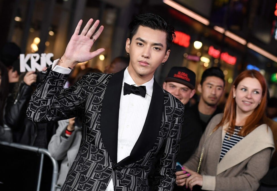 Chinese-Canadian pop idol Kris Wu, has been at the centre of sexual assault allegations made by a fan. Photo: AFP
