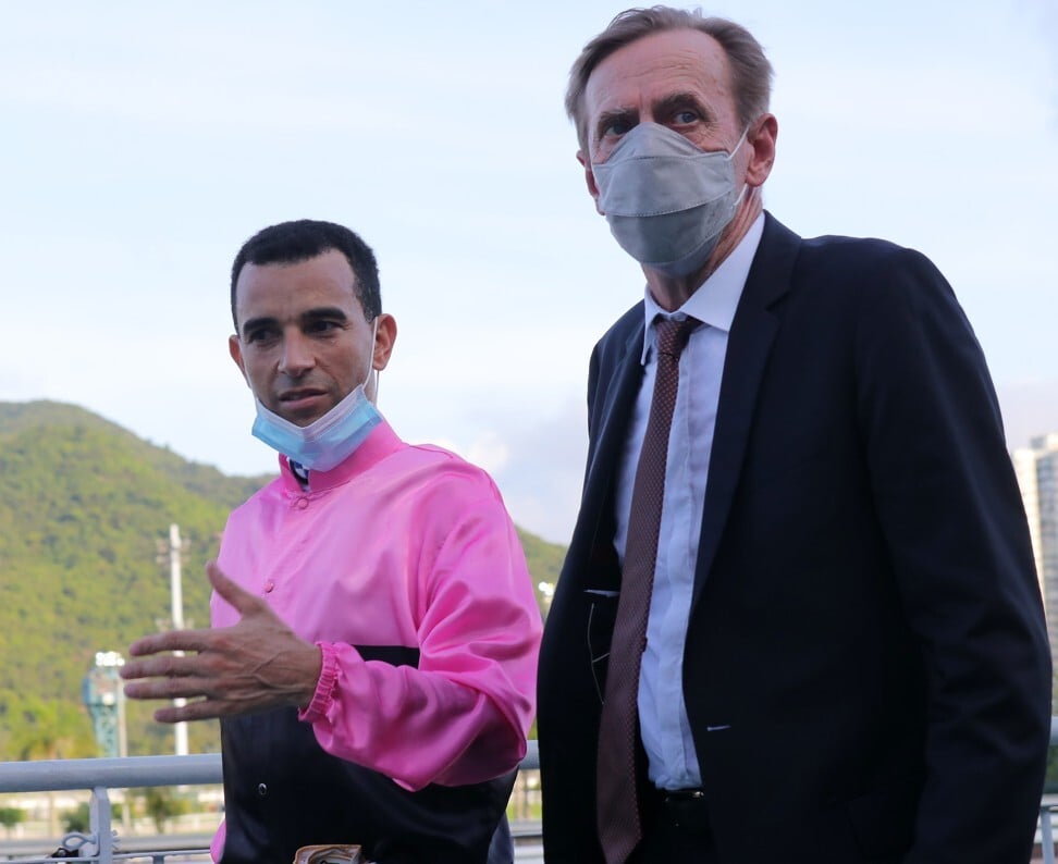 Jockey Joao Moreira and trainer John Size combine twice at Sha Tin on Sunday.