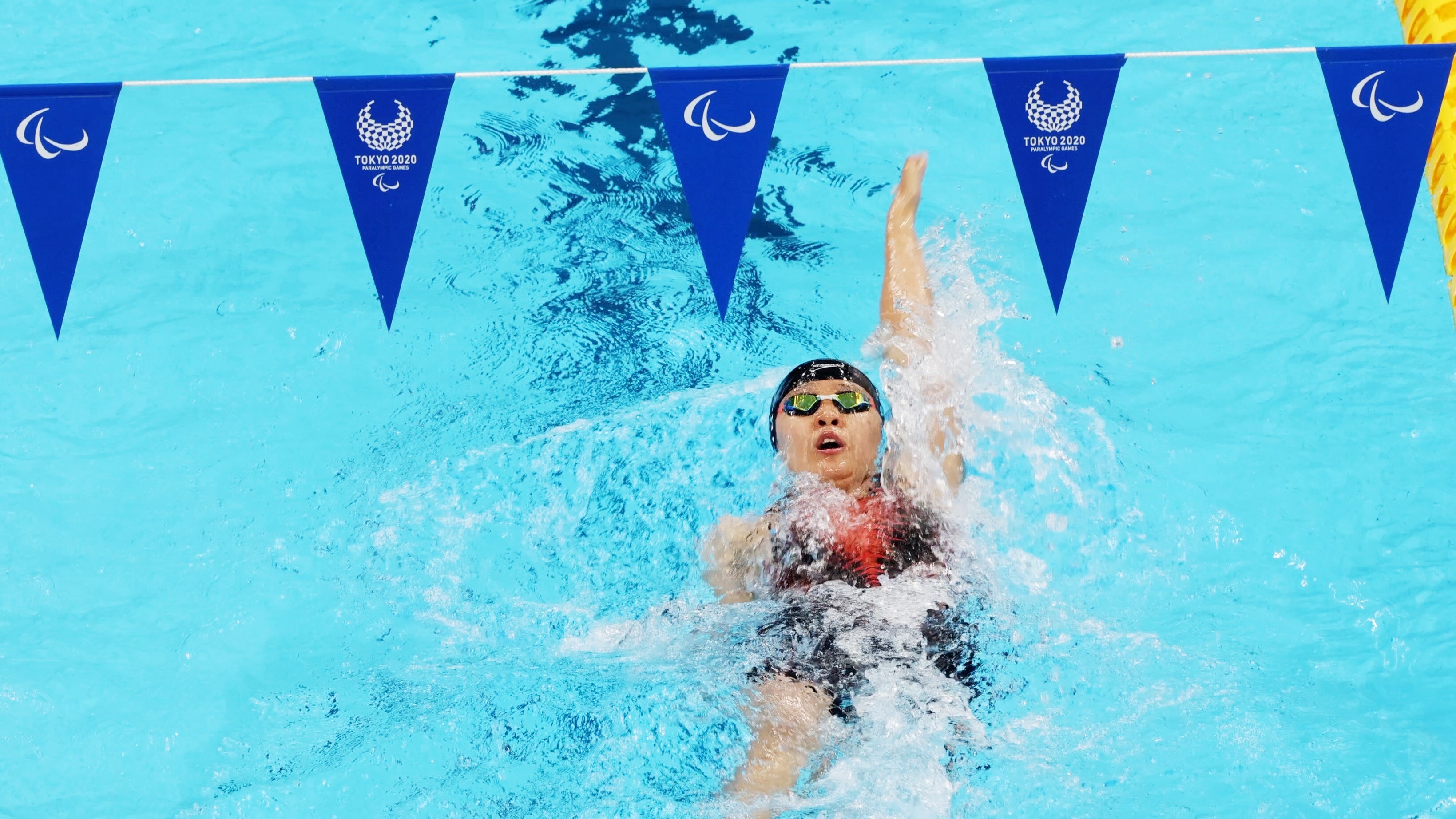 Chan Yui-lam, a 2019 world championships gold medallist, completes her third final after swimming in a staggering six events on her Paralympic Games debut. Photo: Hong Kong Paralympic Committee