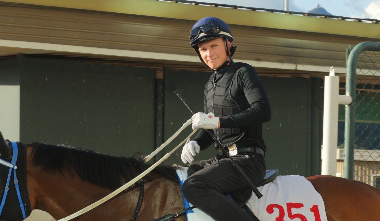 Luke Ferraris at Sha Tin.