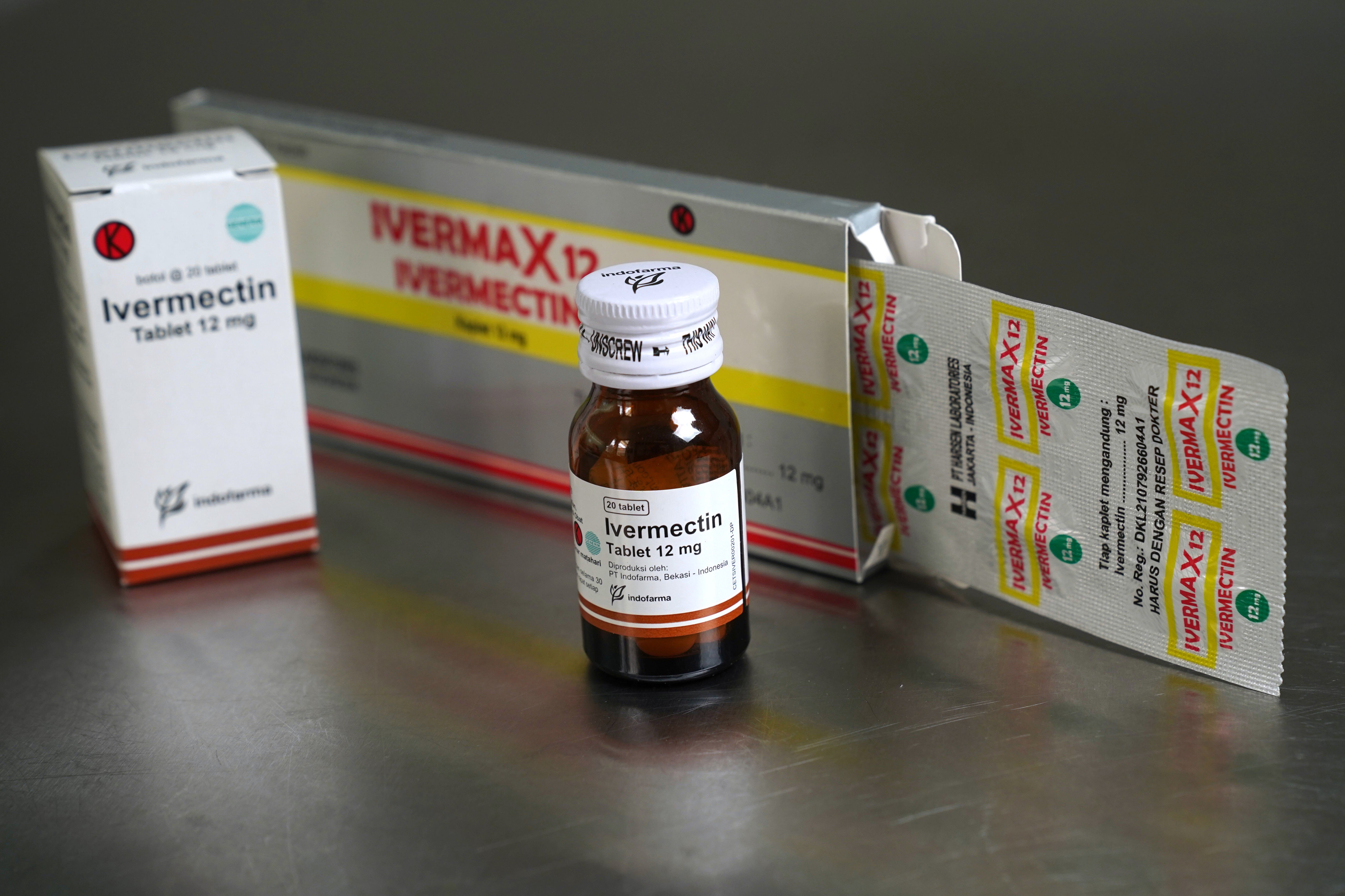 Ivermectin tablets pictured in Jakarta, Indonesia. Photo: Bloomberg