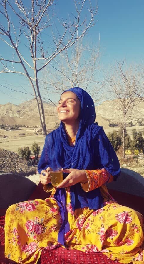 Afghan comedian Nadima has built a sizeable following on social media through her platform called Tesha De Waday, or “What is it, mother?” in Pashto. Photo: Handout