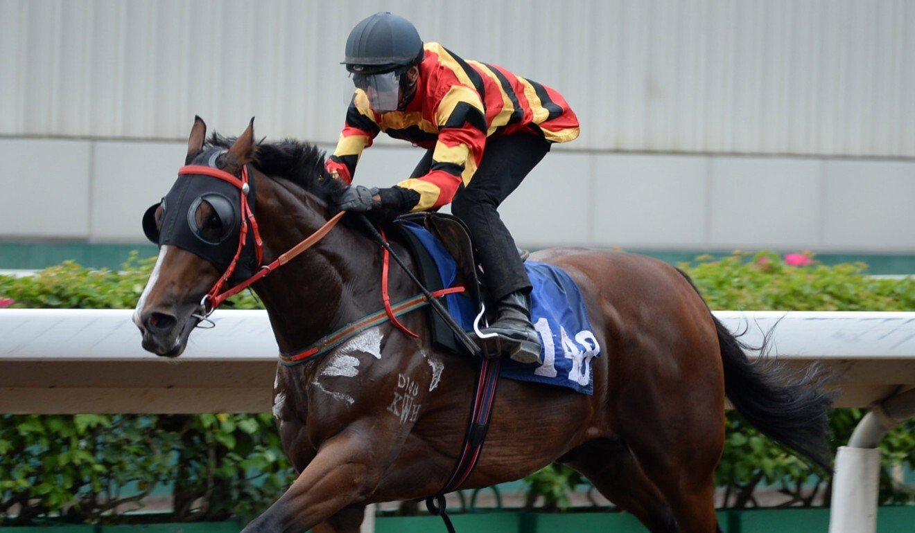 Chunghwa Jingshen surges away from his rivals in a trial last week.
